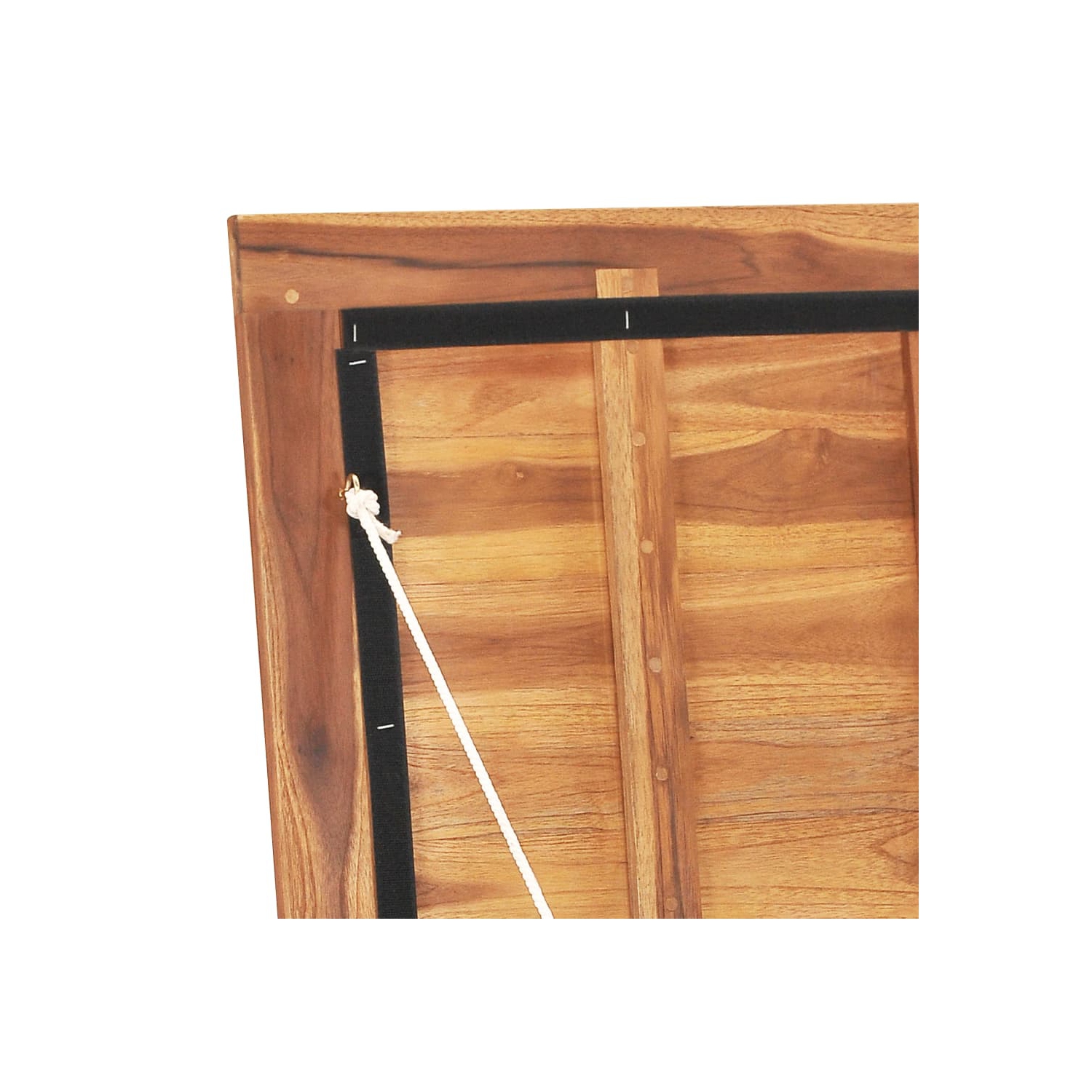 vidaXL Patio Storage Box 35.4"x19.7"x22.8" Solid Teak Wood