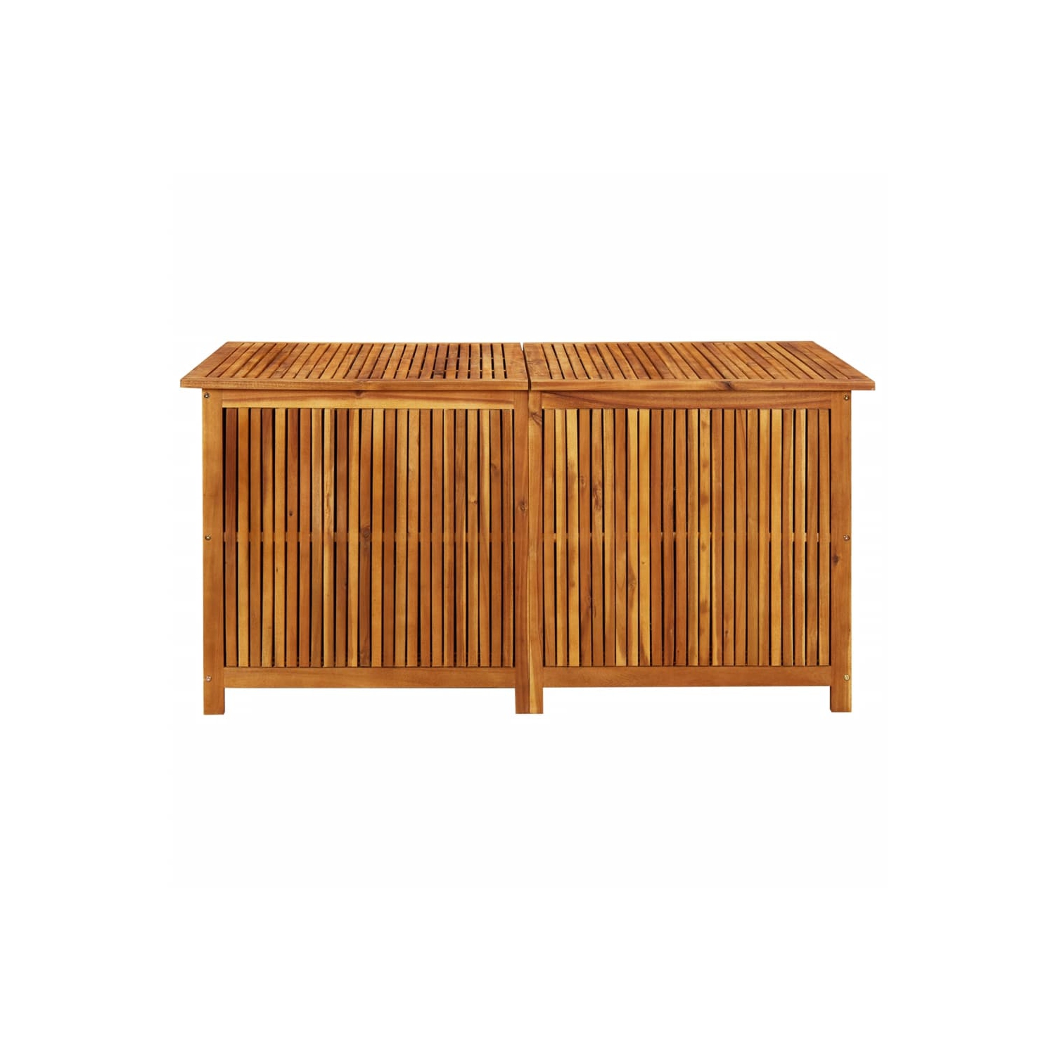 vidaXL Patio Storage Box 59"x31.4"x29.5" Solid Acacia Wood