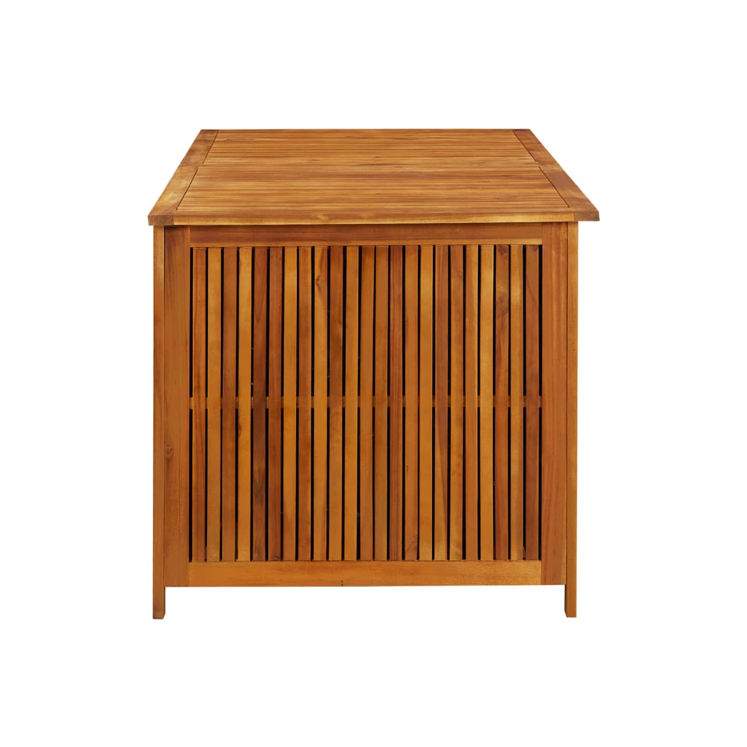 vidaXL Patio Storage Box 59"x31.4"x29.5" Solid Acacia Wood