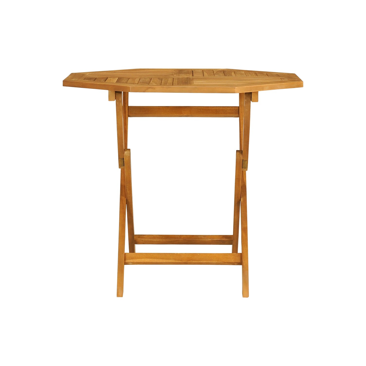 vidaXL 5 Piece Patio Dining Set Solid Teak Wood