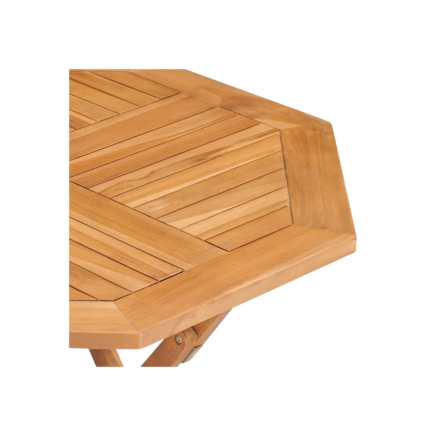 vidaXL 5 Piece Patio Dining Set Solid Teak Wood