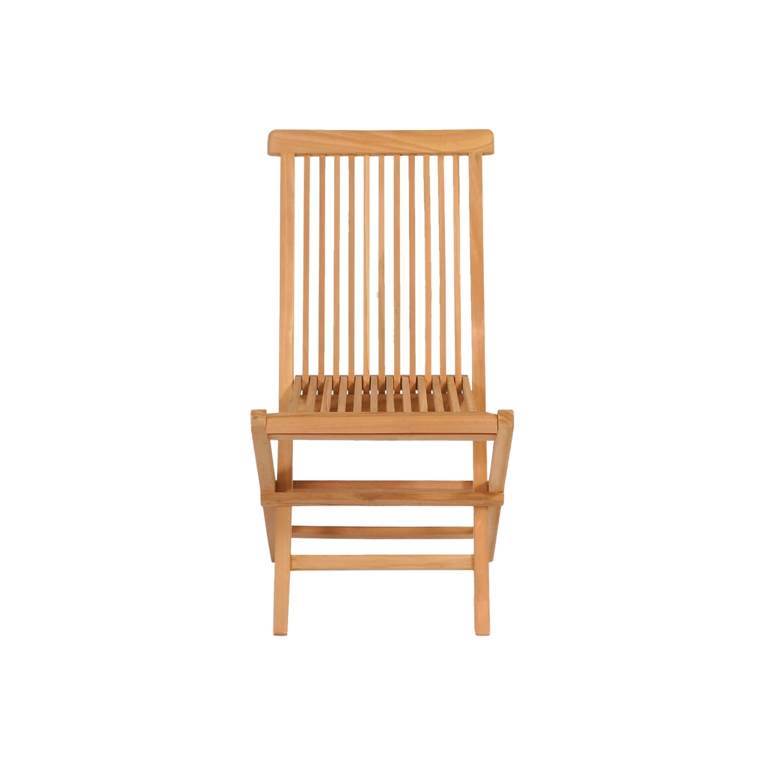 vidaXL 5 Piece Patio Dining Set Solid Teak Wood