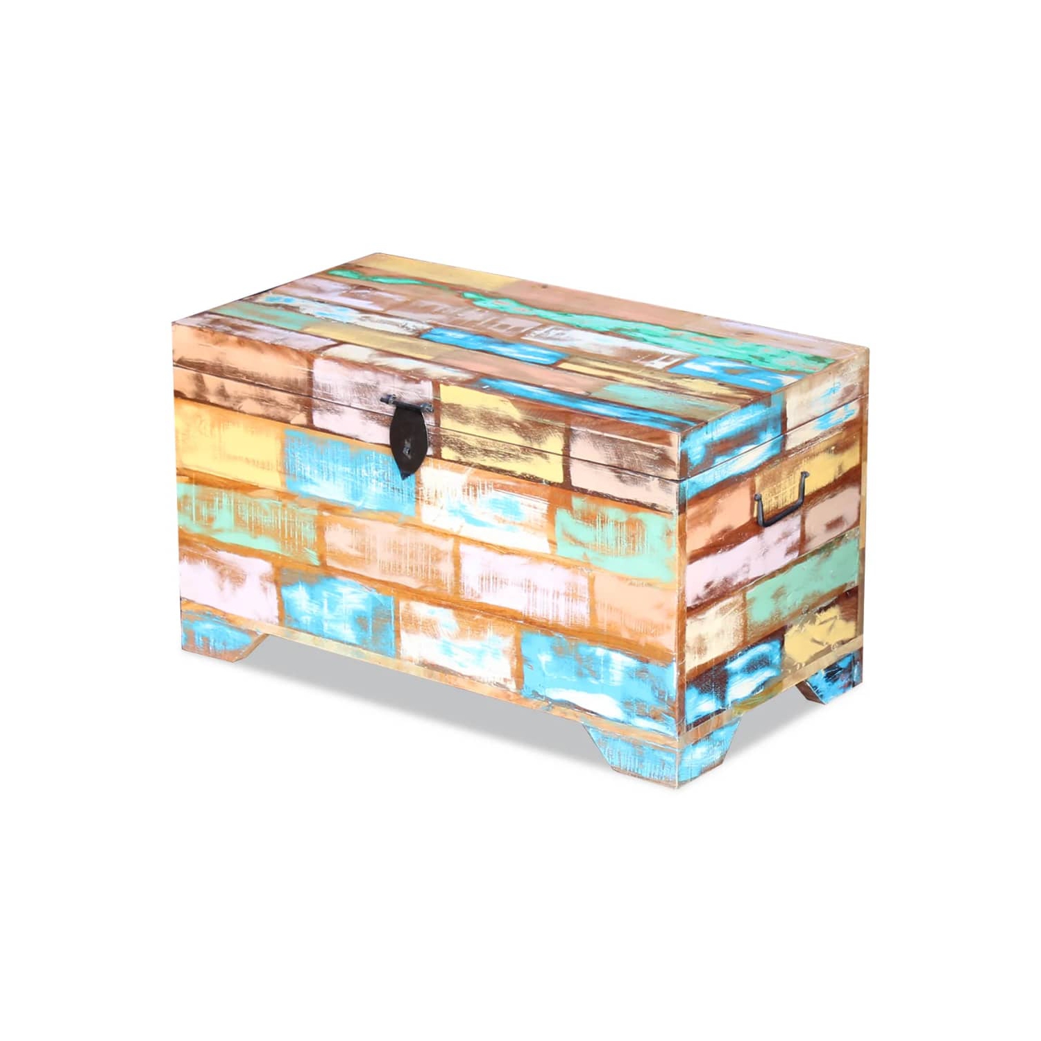 vidaXL Storage Chest Solid Reclaimed Wood