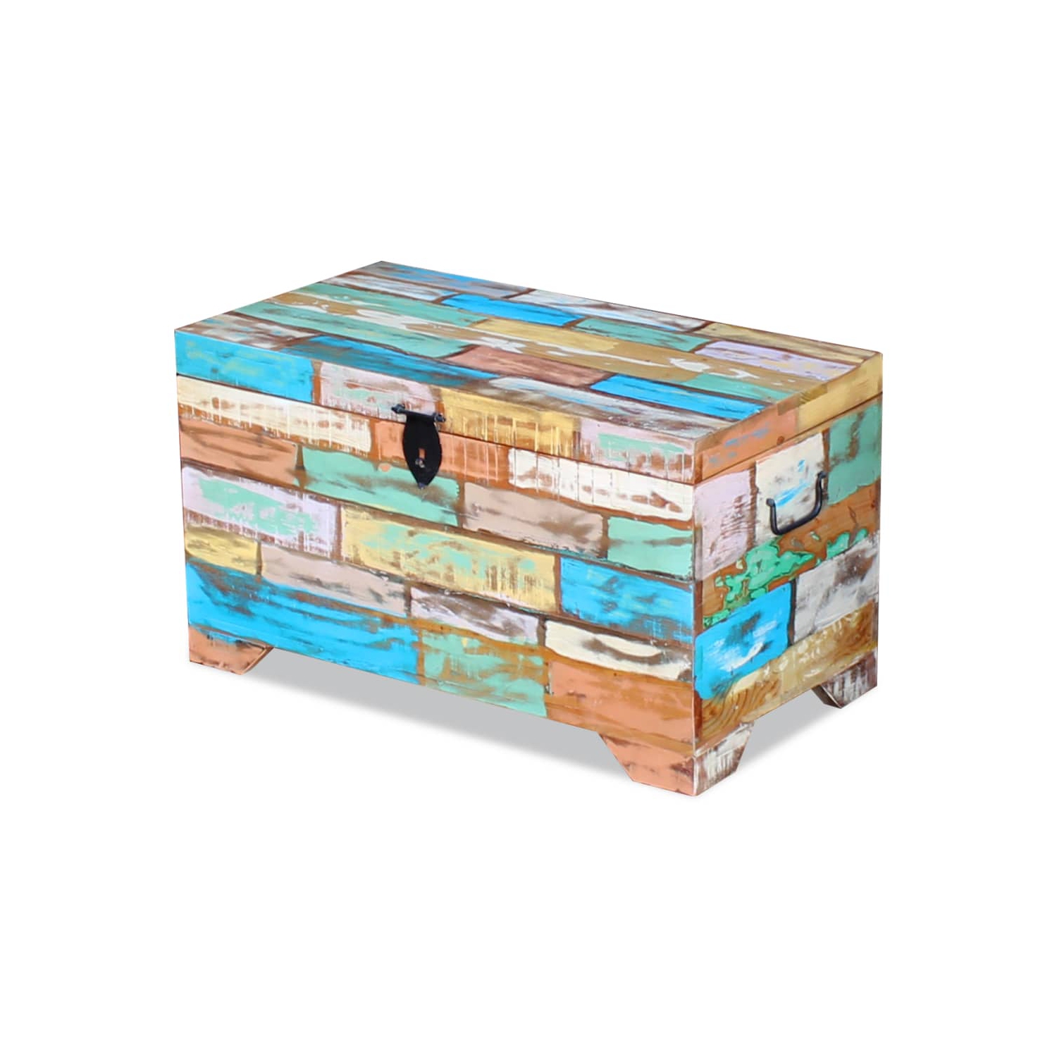 vidaXL Storage Chest Solid Reclaimed Wood