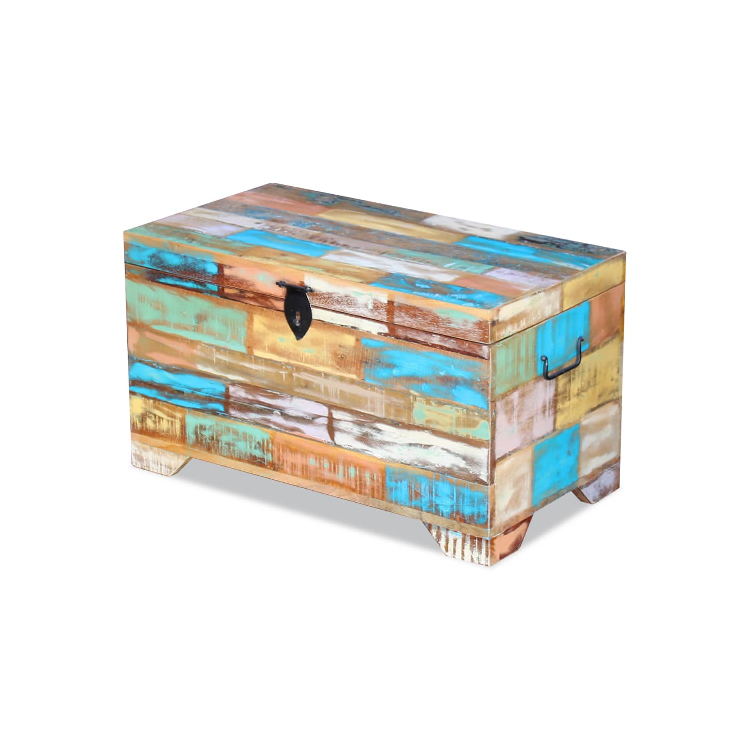 vidaXL Storage Chest Solid Reclaimed Wood