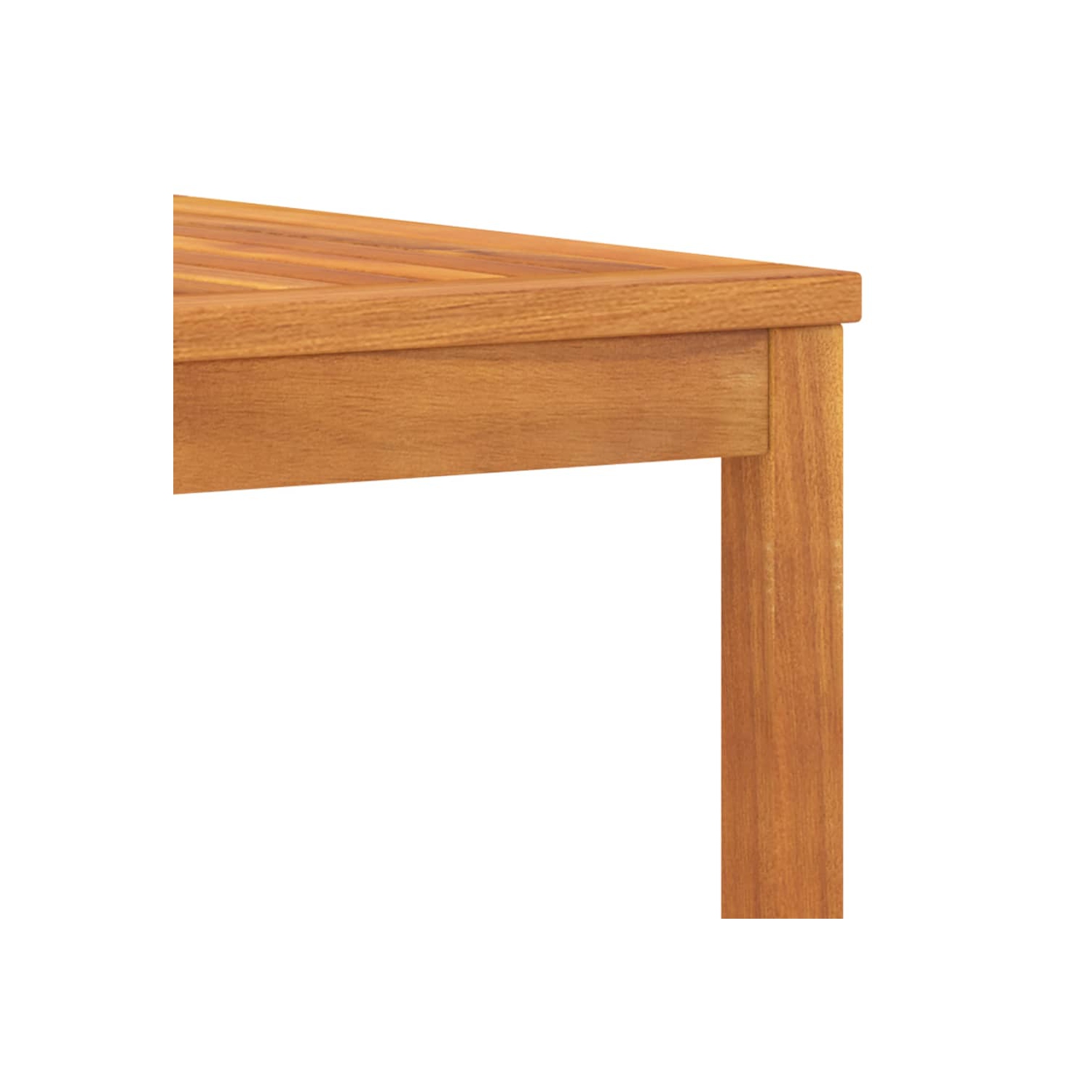 vidaXL 5 Piece Garden Lounge Set with Cushion Solid Acacia Wood