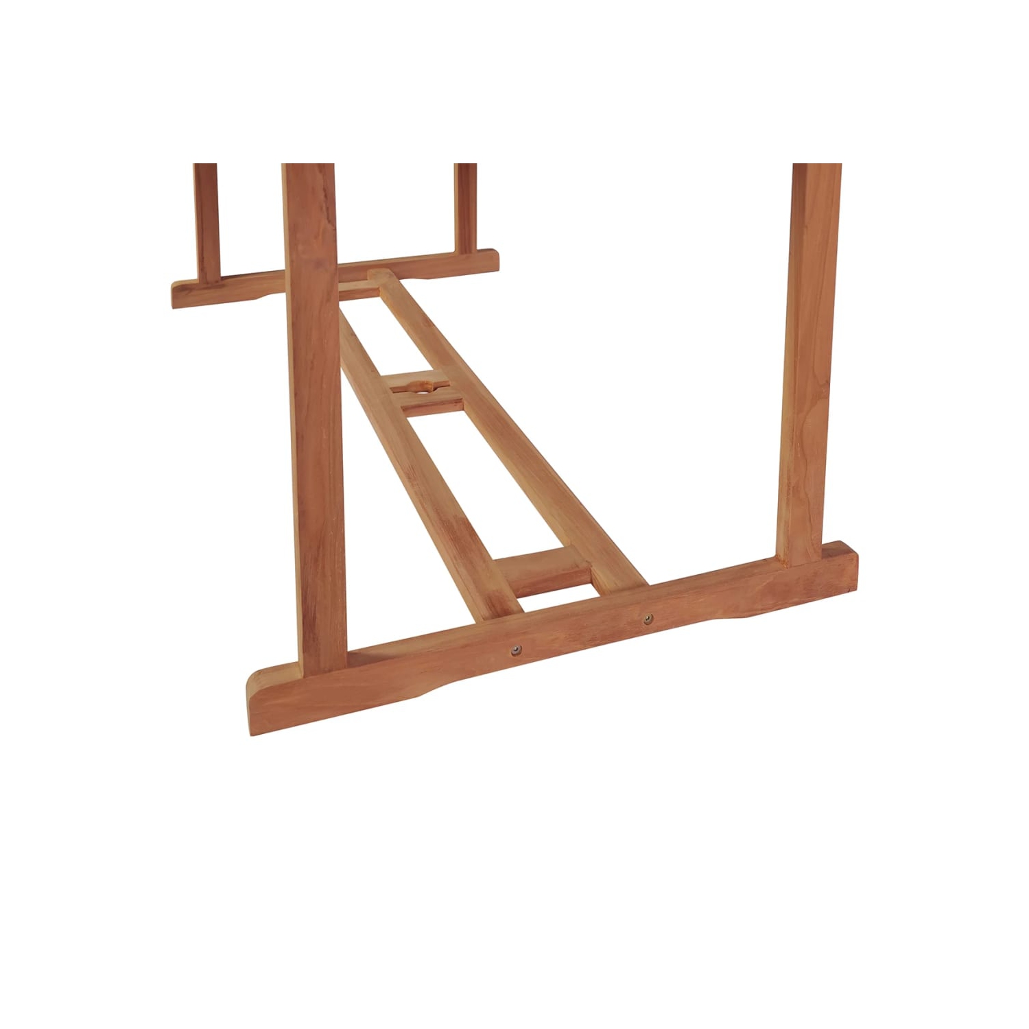 vidaXL Patio Table 70.9"x35.4"x29.5" Solid Teak Wood