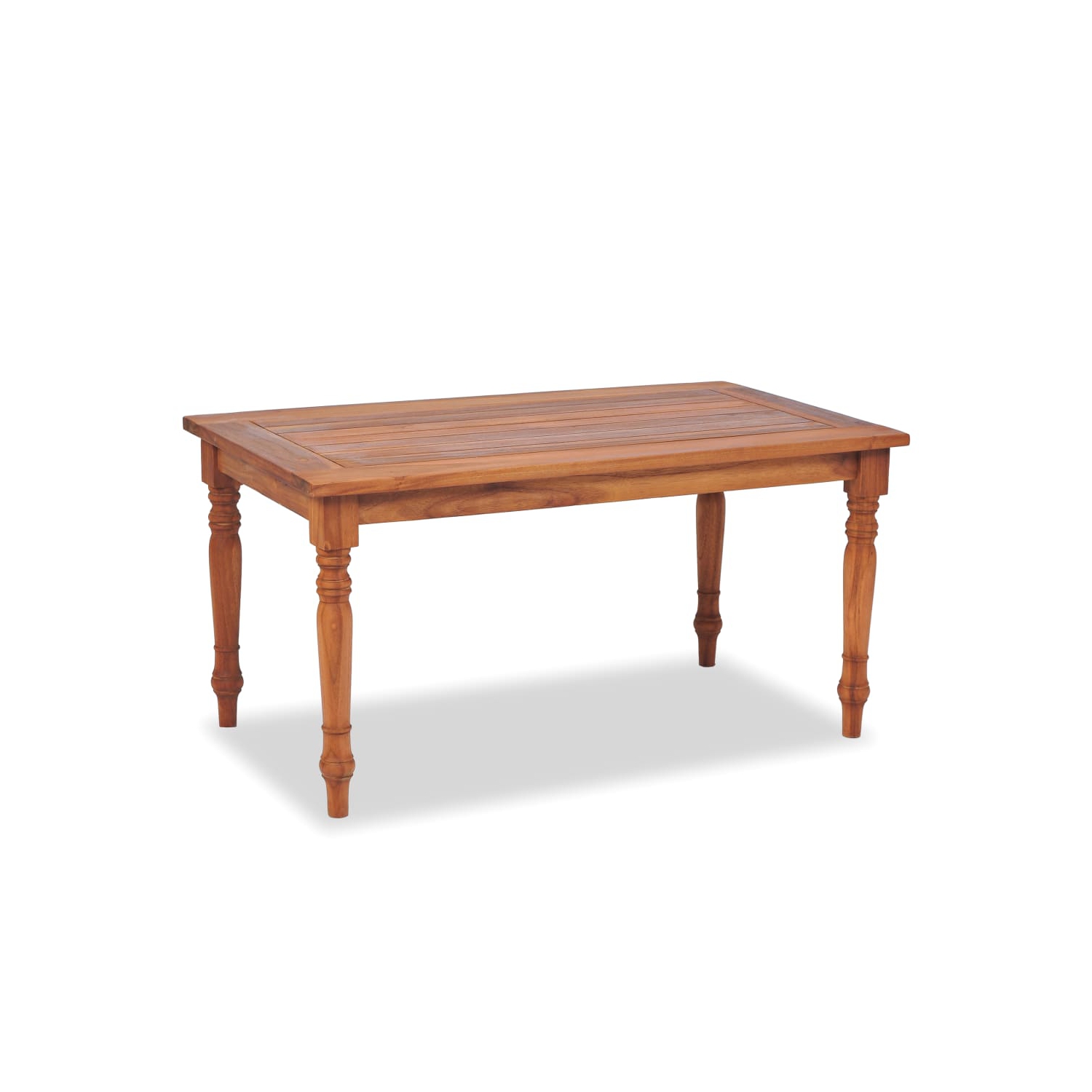 vidaXL 4 Piece Patio Lounge Set with Cushions Solid Teak Wood