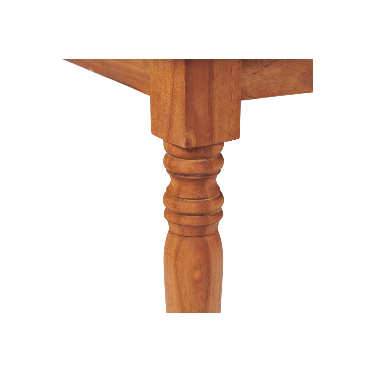 vidaXL 4 Piece Patio Lounge Set with Cushions Solid Teak Wood