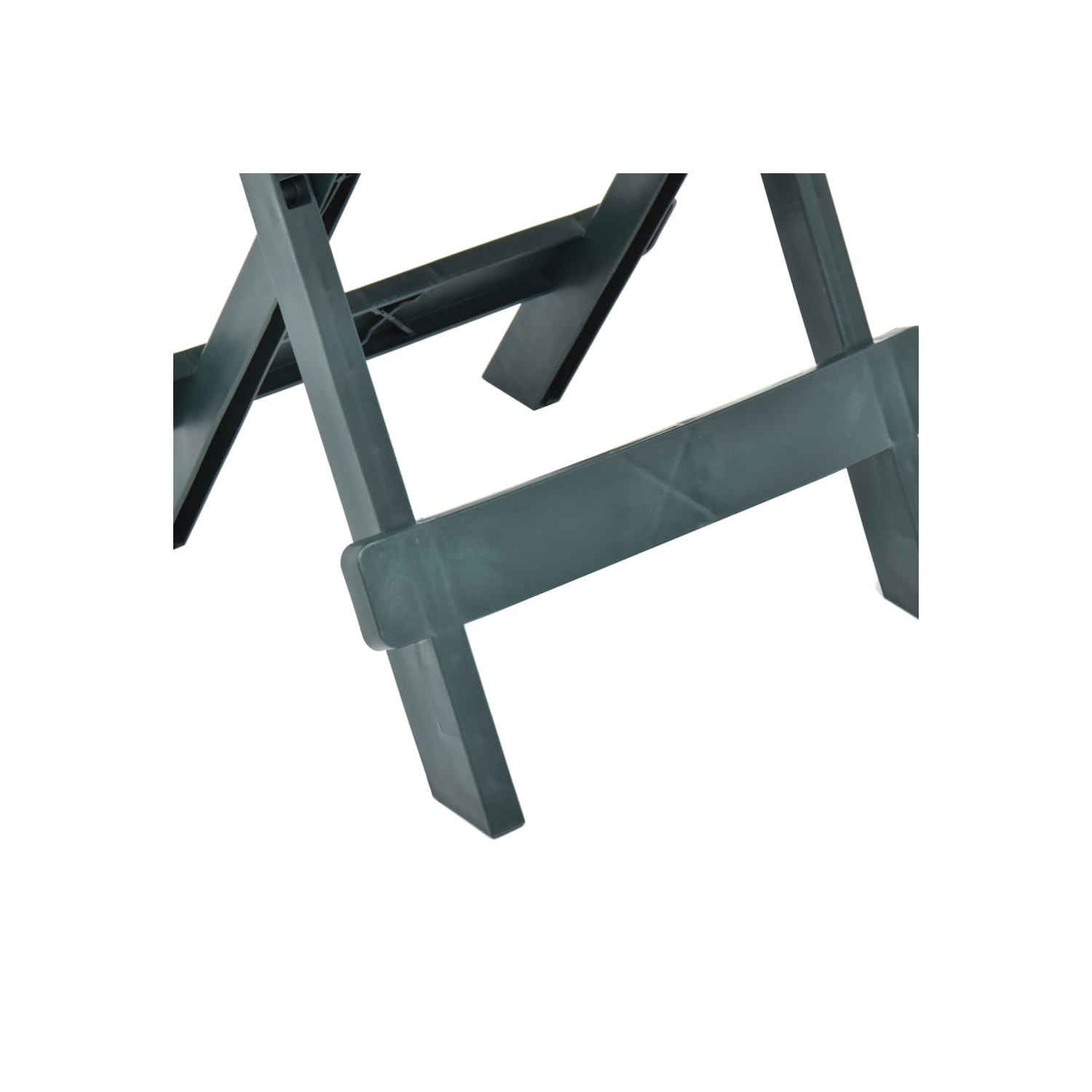 Table de jardin pliante vert vidaXL de 17.7 x 16,9 x 19,7 po