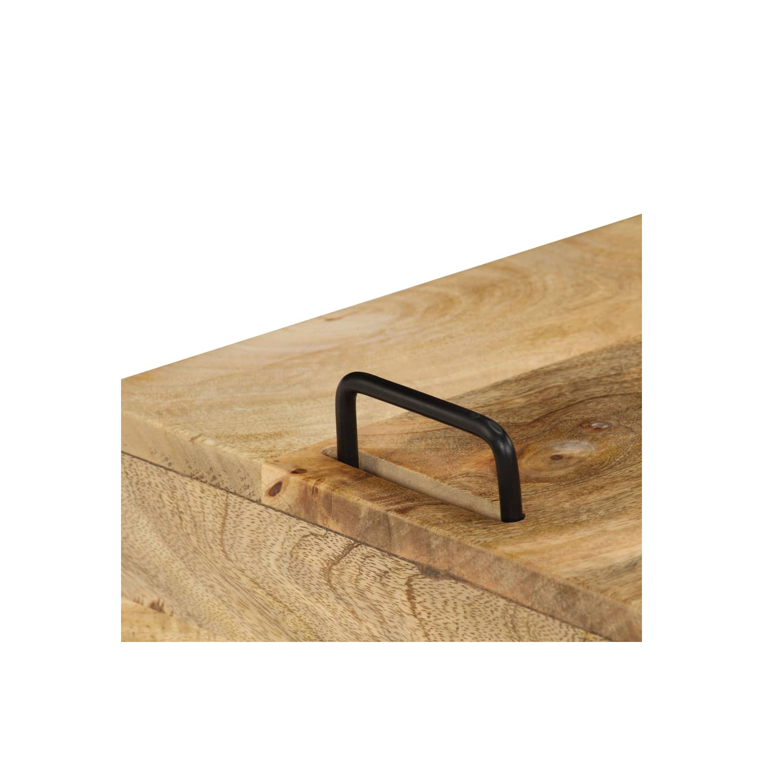 vidaXL Bedside Table Solid Mango Wood 15.7"x13.4"x18.5"