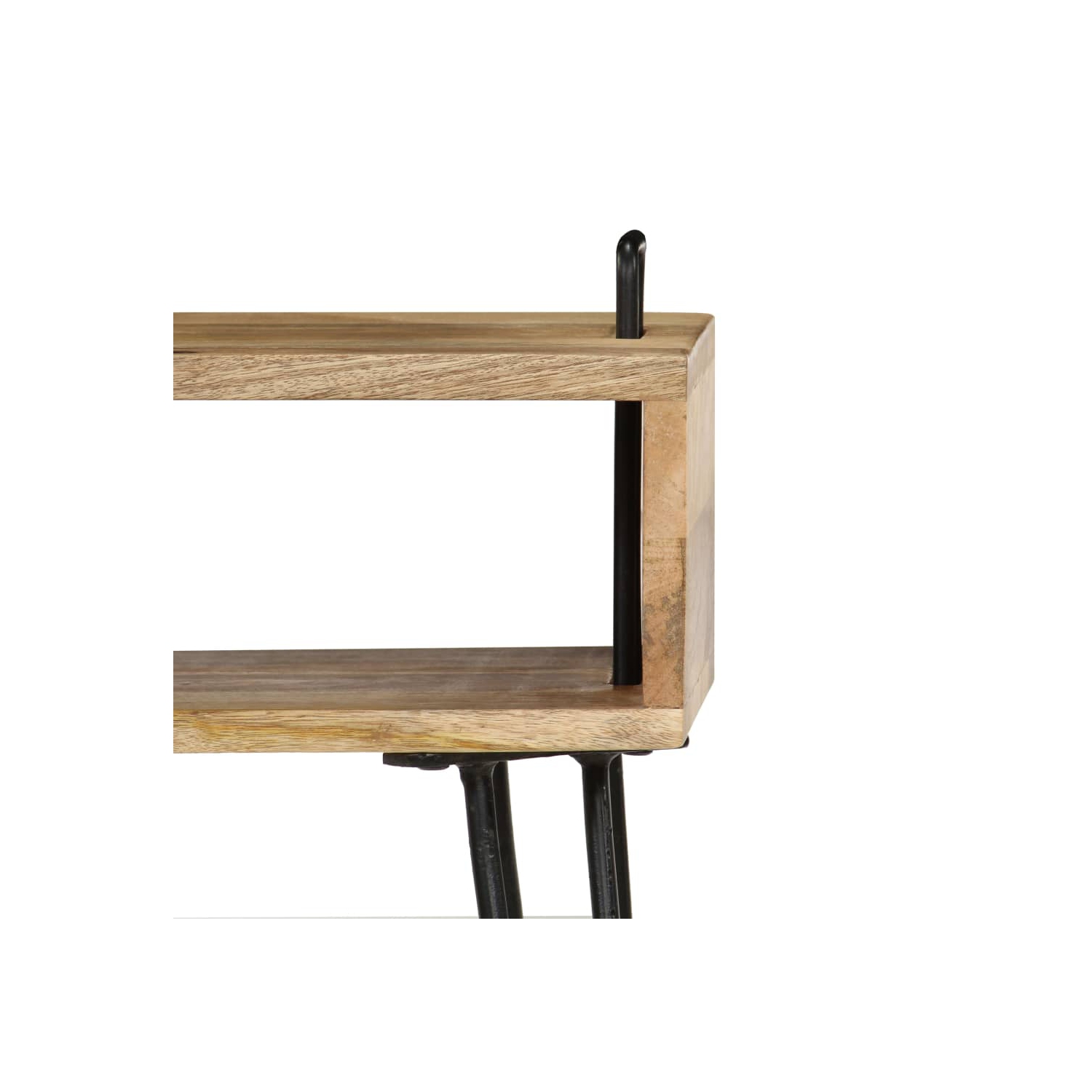 vidaXL Bedside Table Solid Mango Wood 15.7"x13.4"x18.5"