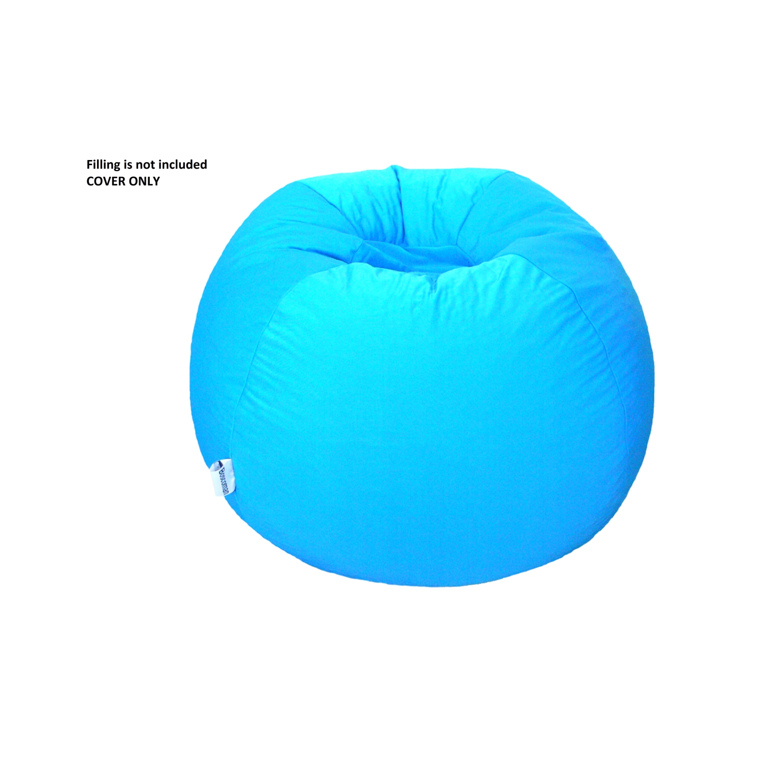 Boscoman - Fauteuil poire Stretchy - HOUSSE bleue SEULEMENT - 81300