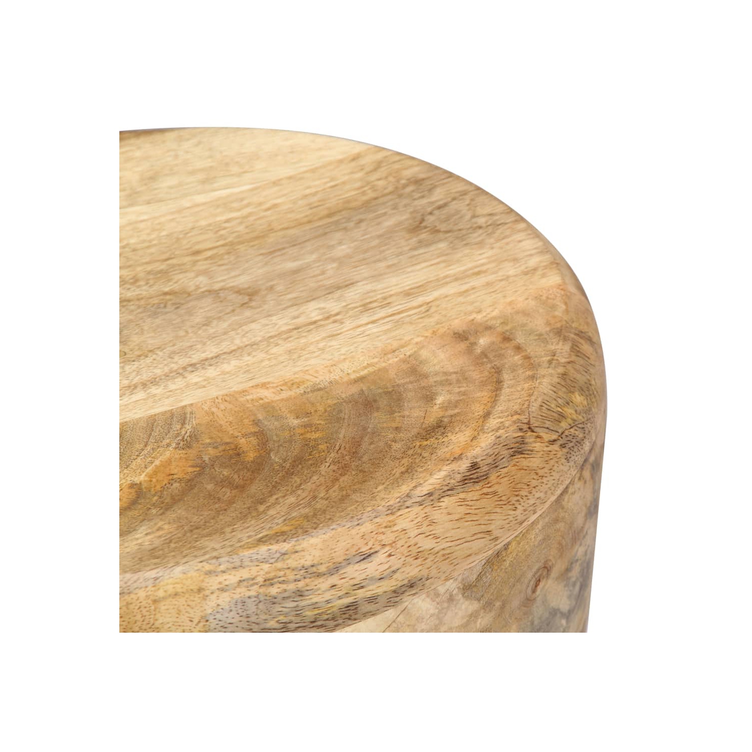 vidaXL Bar Stools 2 pcs Solid Mango Wood