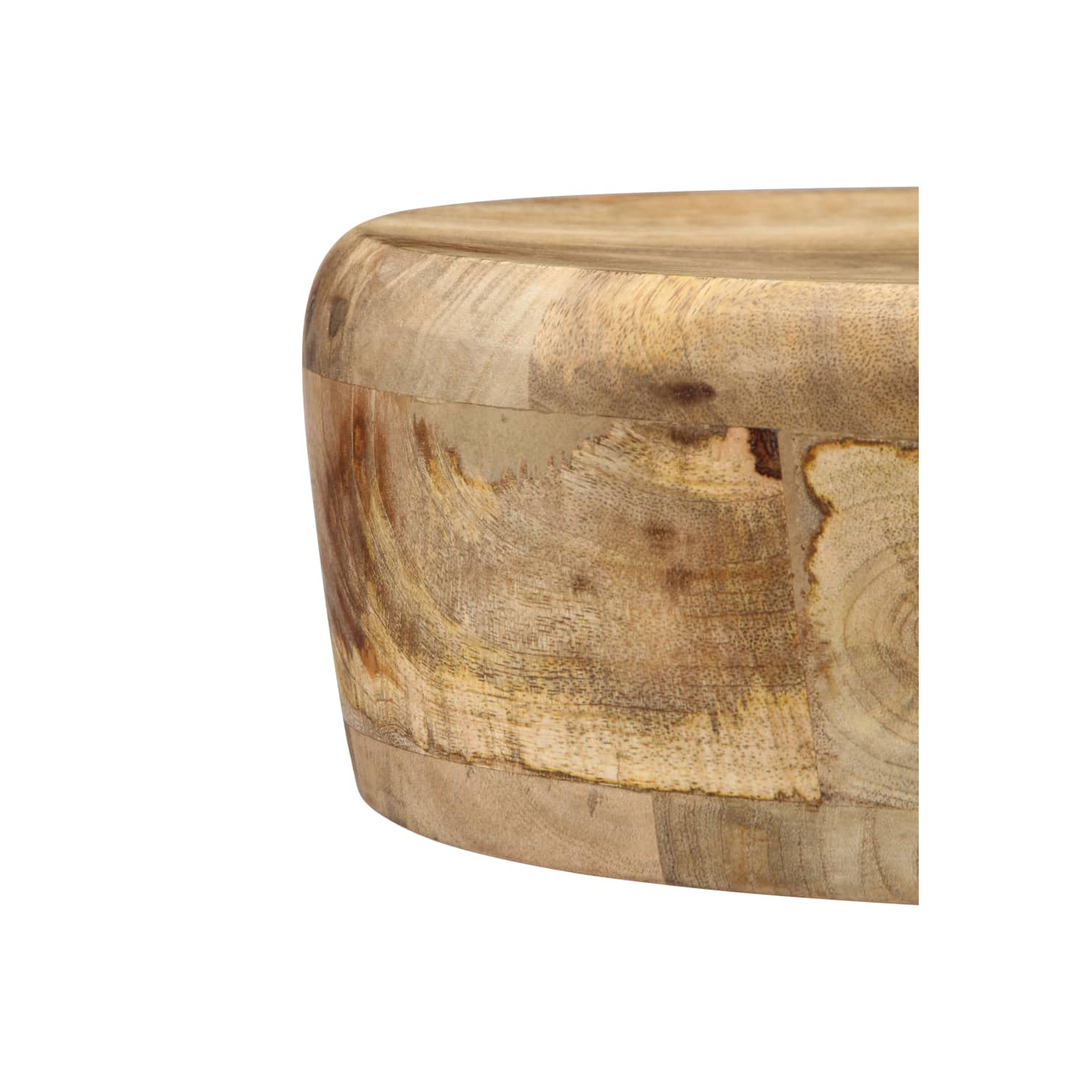 vidaXL Bar Stools 2 pcs Solid Mango Wood