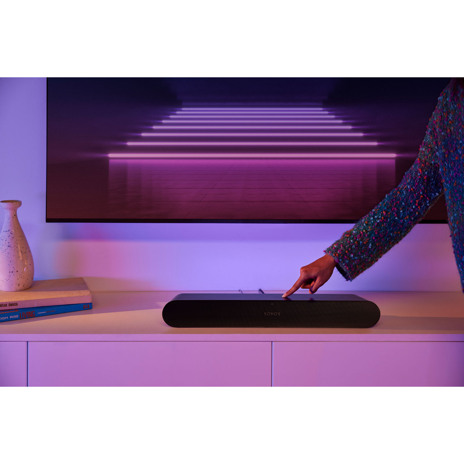 Sonos Ray All-in-One Soundbar for TV & Music - Black