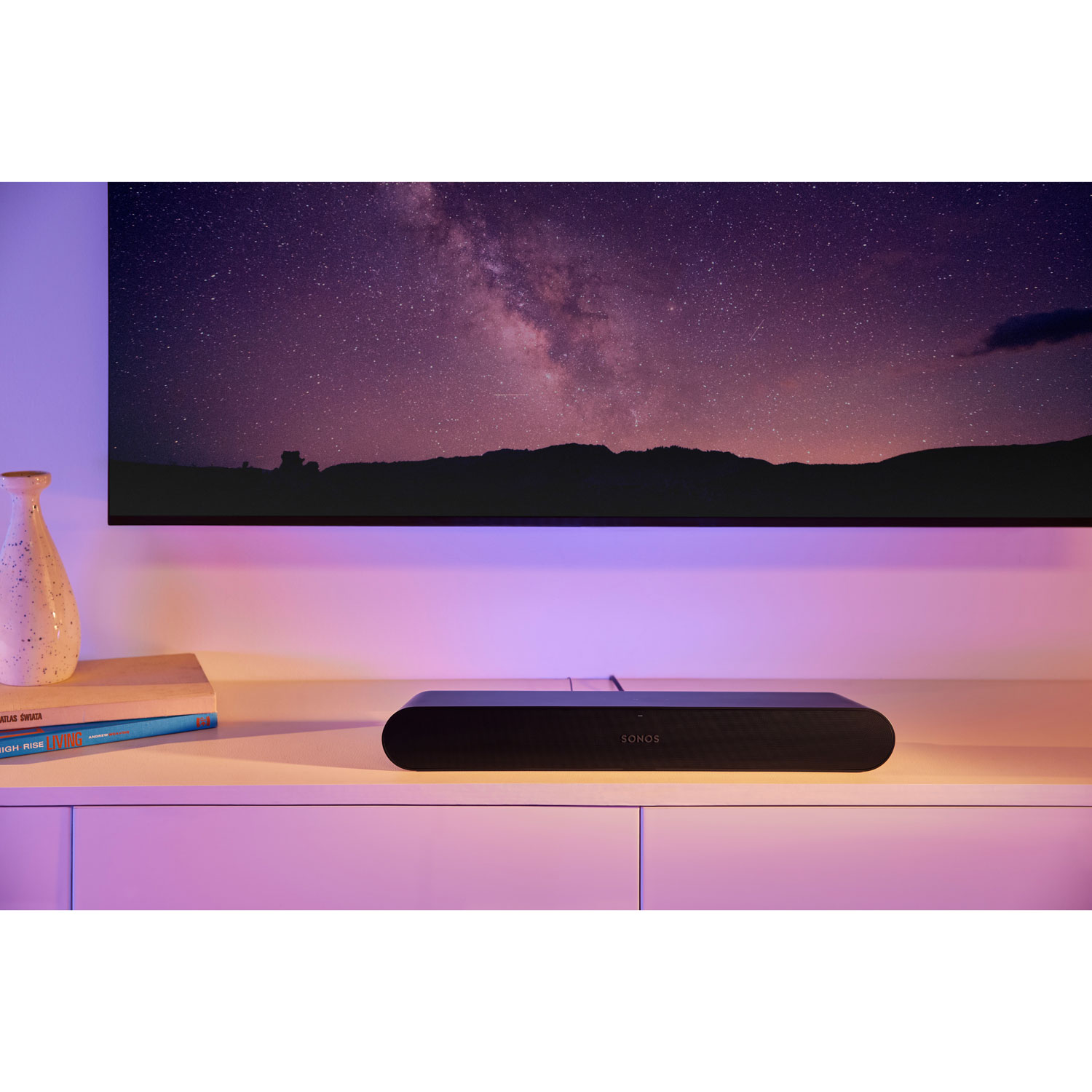 Sonos Ray All-in-One Soundbar for TV & Music - Black