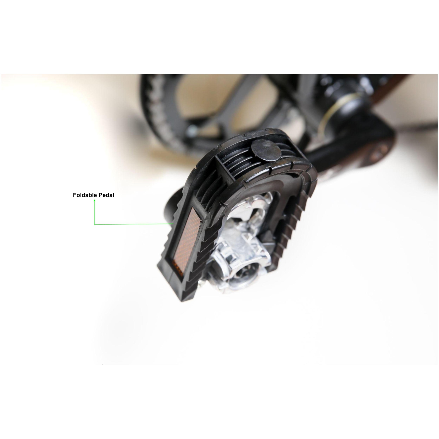 Vélo électrique pliant à gros pneus de 1000 W, rebord à 5 rayons victorien de Panasonic X2 plus - Rouge