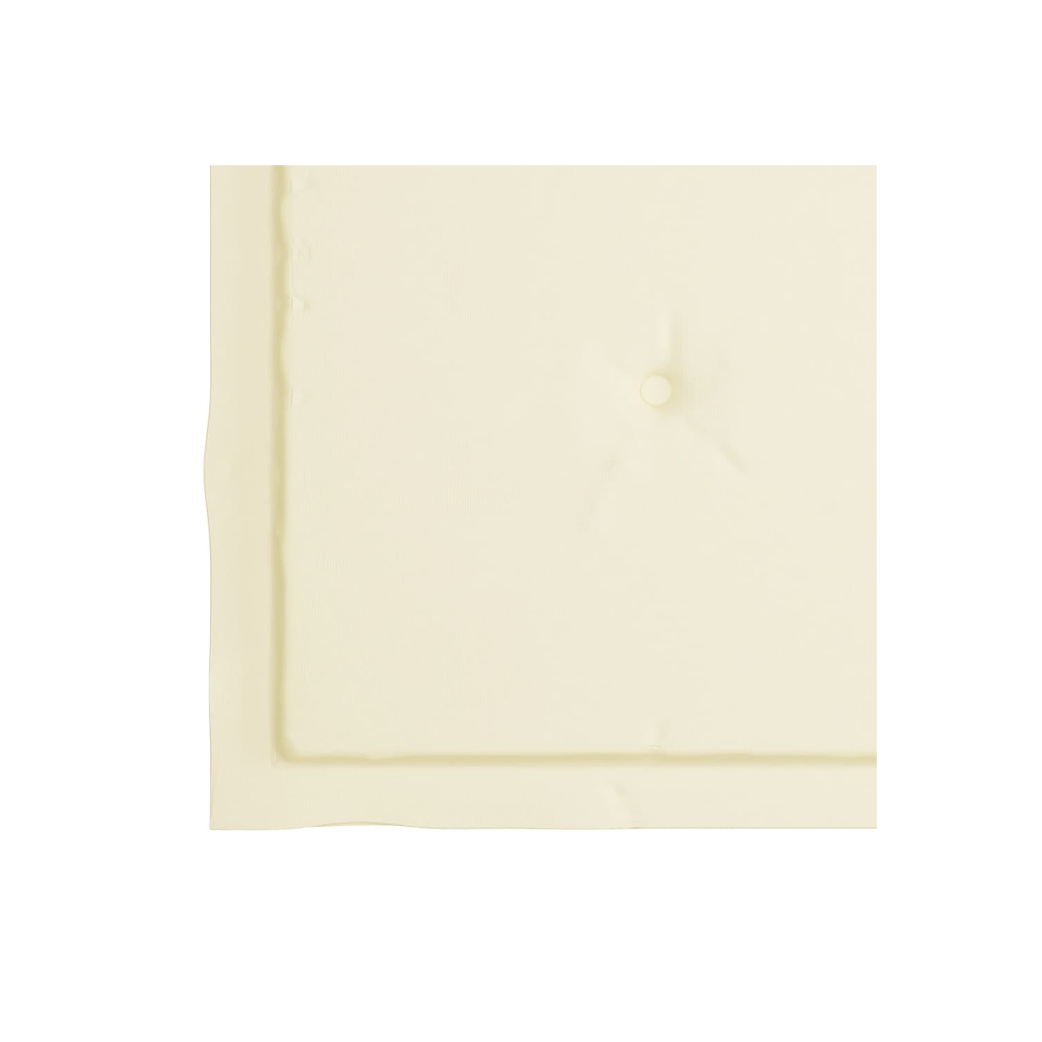 vidaXL Patio Chairs with Cream Cushions 4 pcs Solid Teak Wood