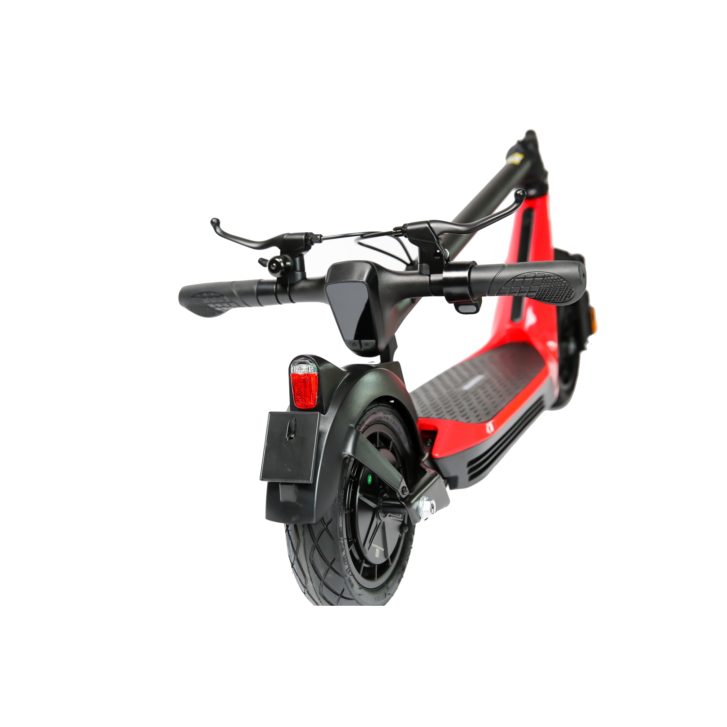 Victorian Most Solid and Safe Folding Electric Scooter H20 - Red 10"