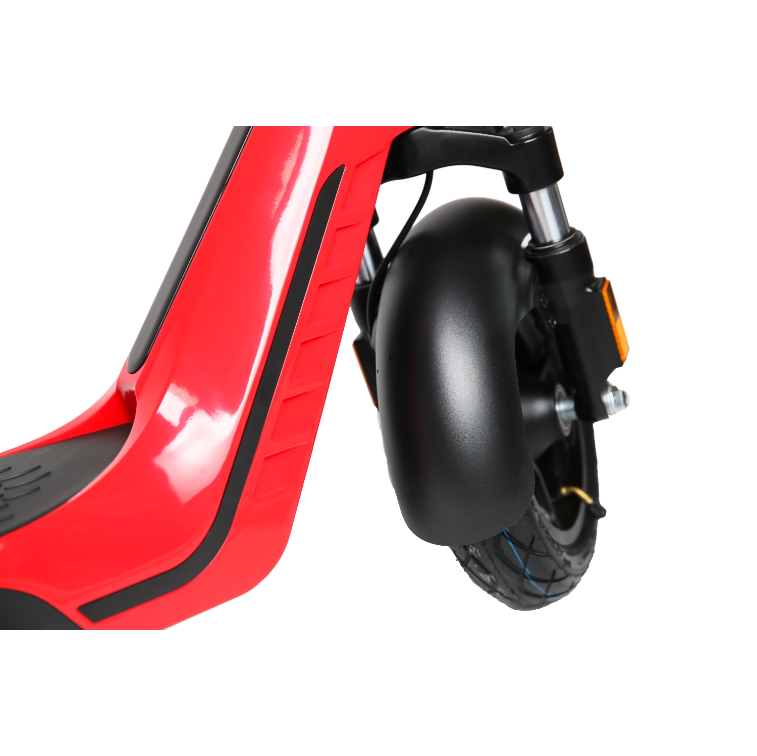 Victorian Most Solid and Safe Folding Electric Scooter H20 - Red 10"