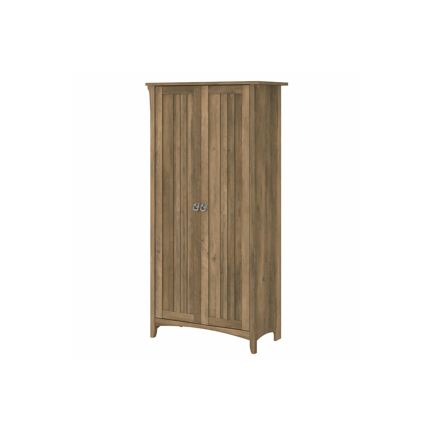 Salinas Tall Storage Cabinet with Doors in Reclaimed Pine - Engineered Wood