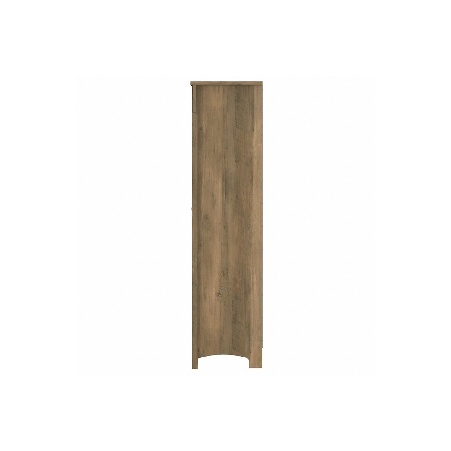 Salinas Tall Storage Cabinet with Doors in Reclaimed Pine - Engineered Wood