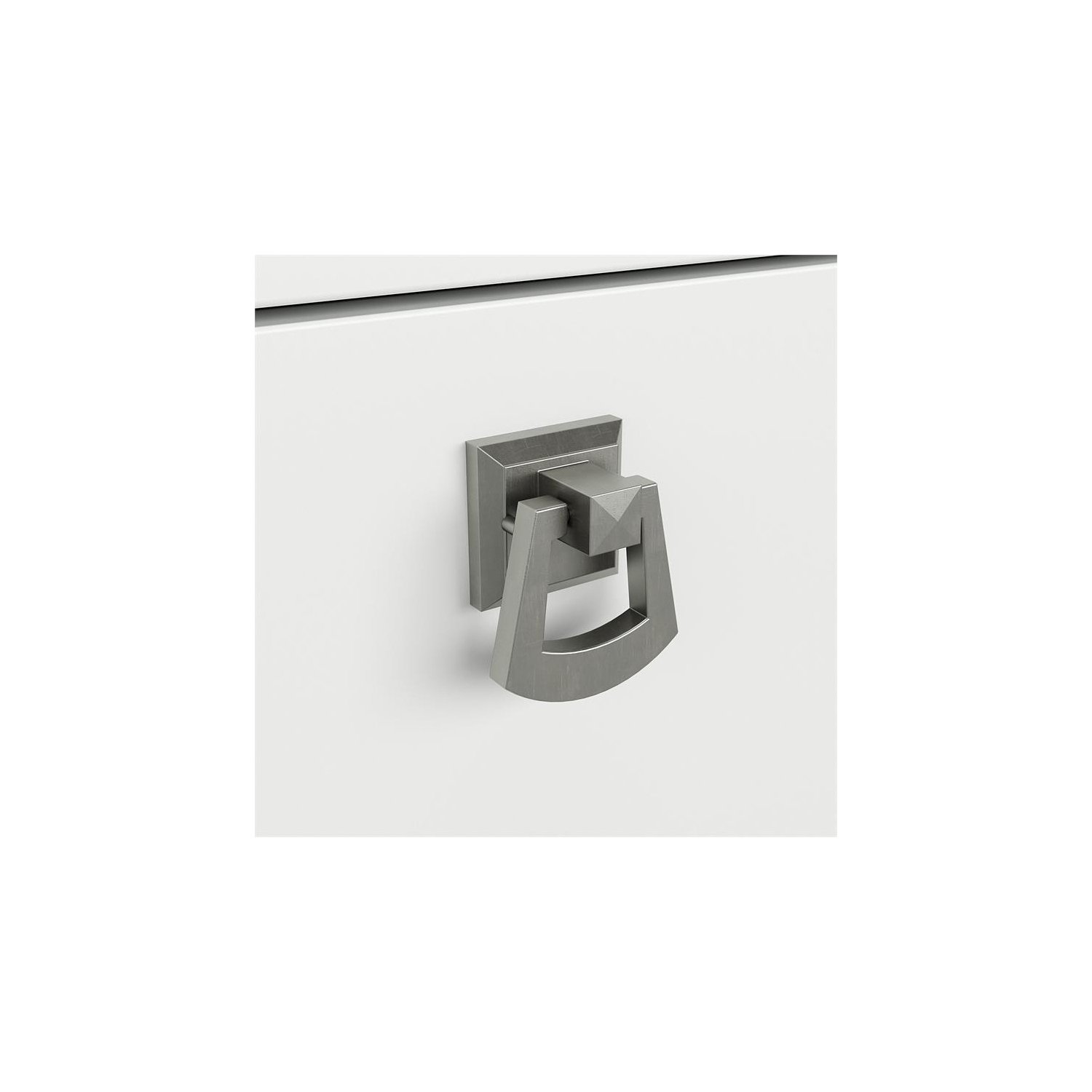 Salinas Accent Storage Cabinet with Doors in White/Shiplap - Engineered Wood