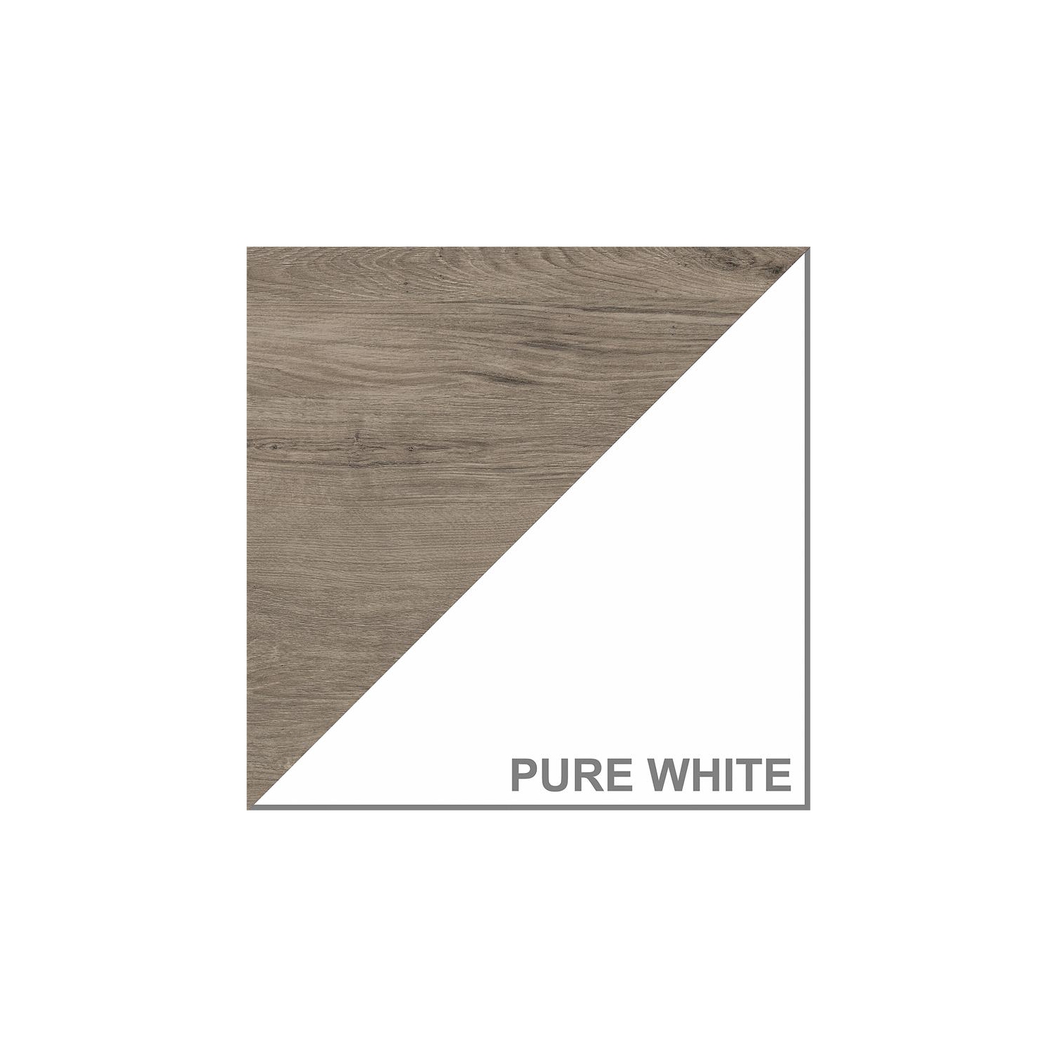 Salinas Accent Storage Cabinet with Doors in White/Shiplap - Engineered Wood