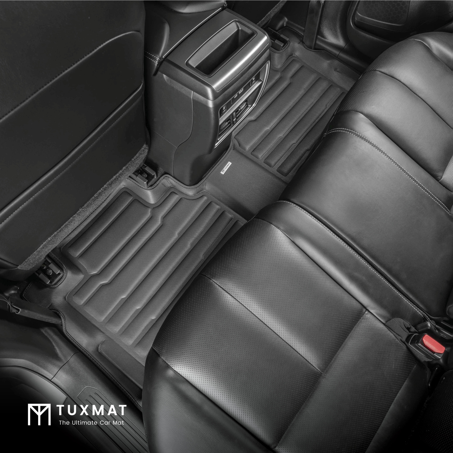 TuxMat - For Nissan Murano 2019-2024 Models - Custom Car Mats - Maximum Coverage, All Weather, Laser Measured - This Full Set Includes 1st and 2nd