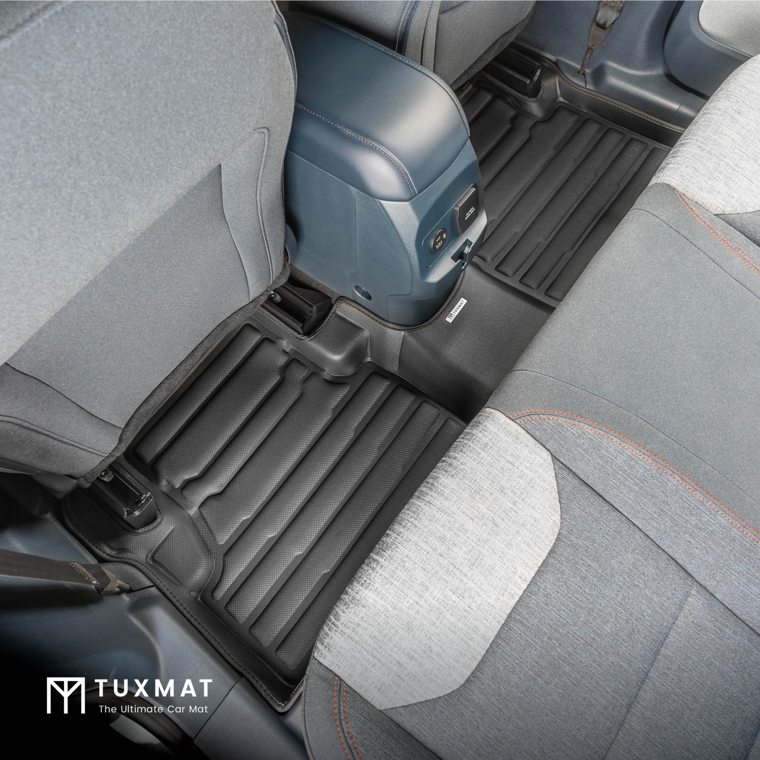 TuxMat - Pour les modèles Ford Maverick hybride 2022-2026 - Tapis d'auto personnalisés - Couverture maximale, toutes saisons, mesurée au laser - Cet