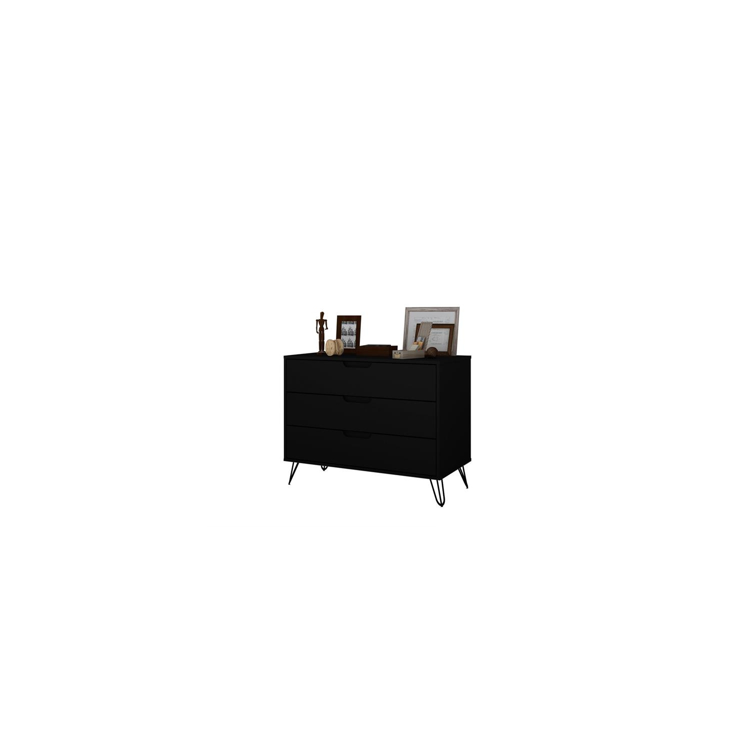 Rockefeller Wood Dresser in Black
