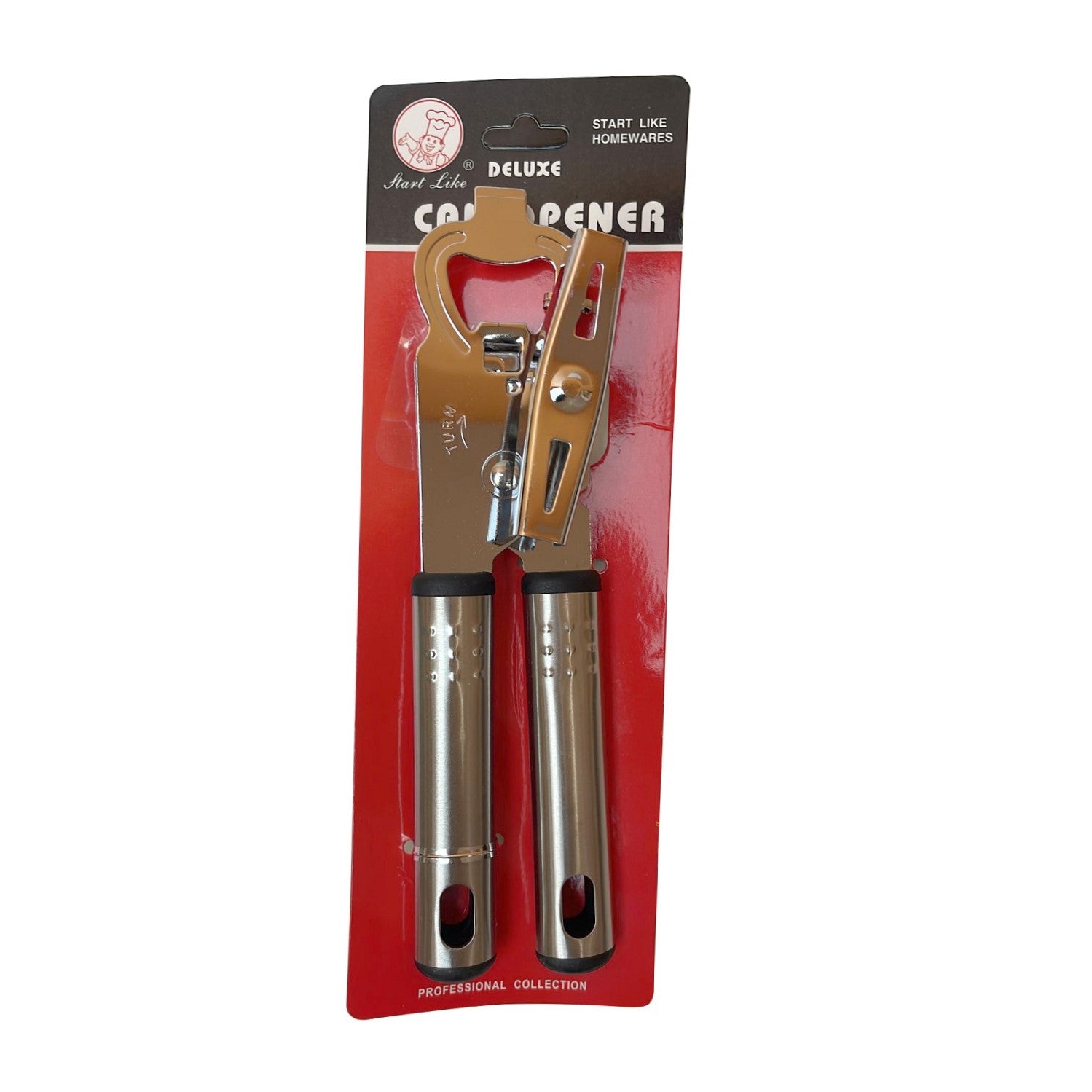 NAAV – Coupe-boîte robuste en acier inoxydable avec poignée confortable et facile à manipuler.