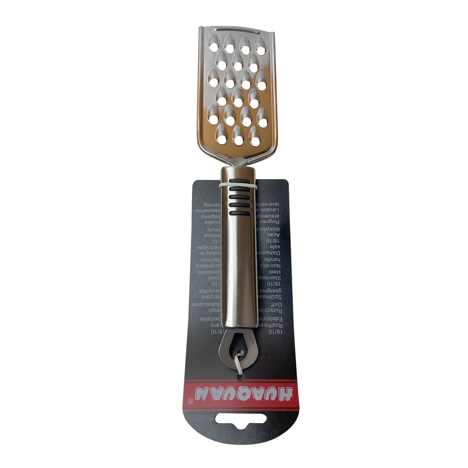 NAAV Stainless Steel Flat Standard Slot Hand Grater for Cheese and Vegetables.