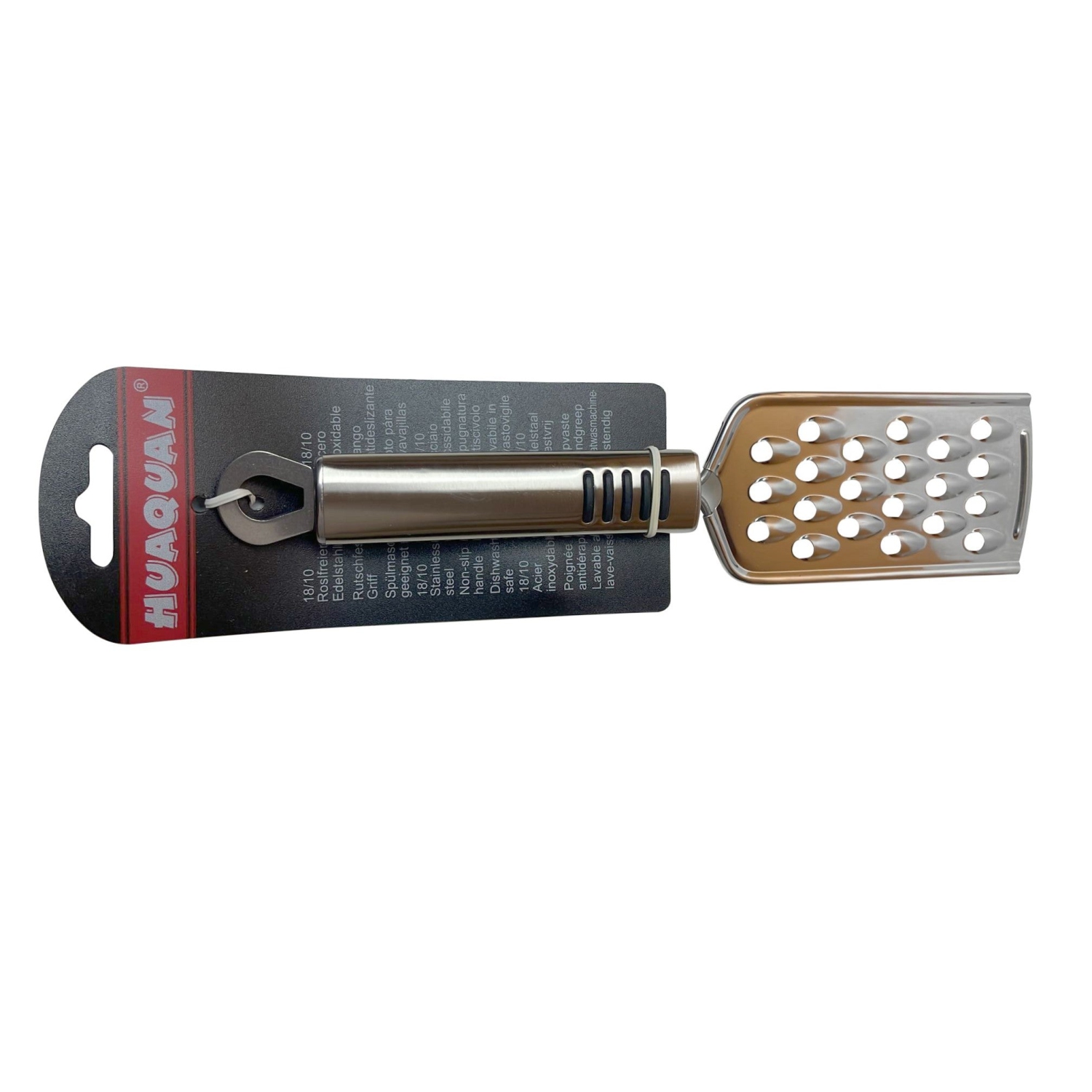 NAAV Stainless Steel Flat Standard Slot Hand Grater for Cheese and Vegetables.