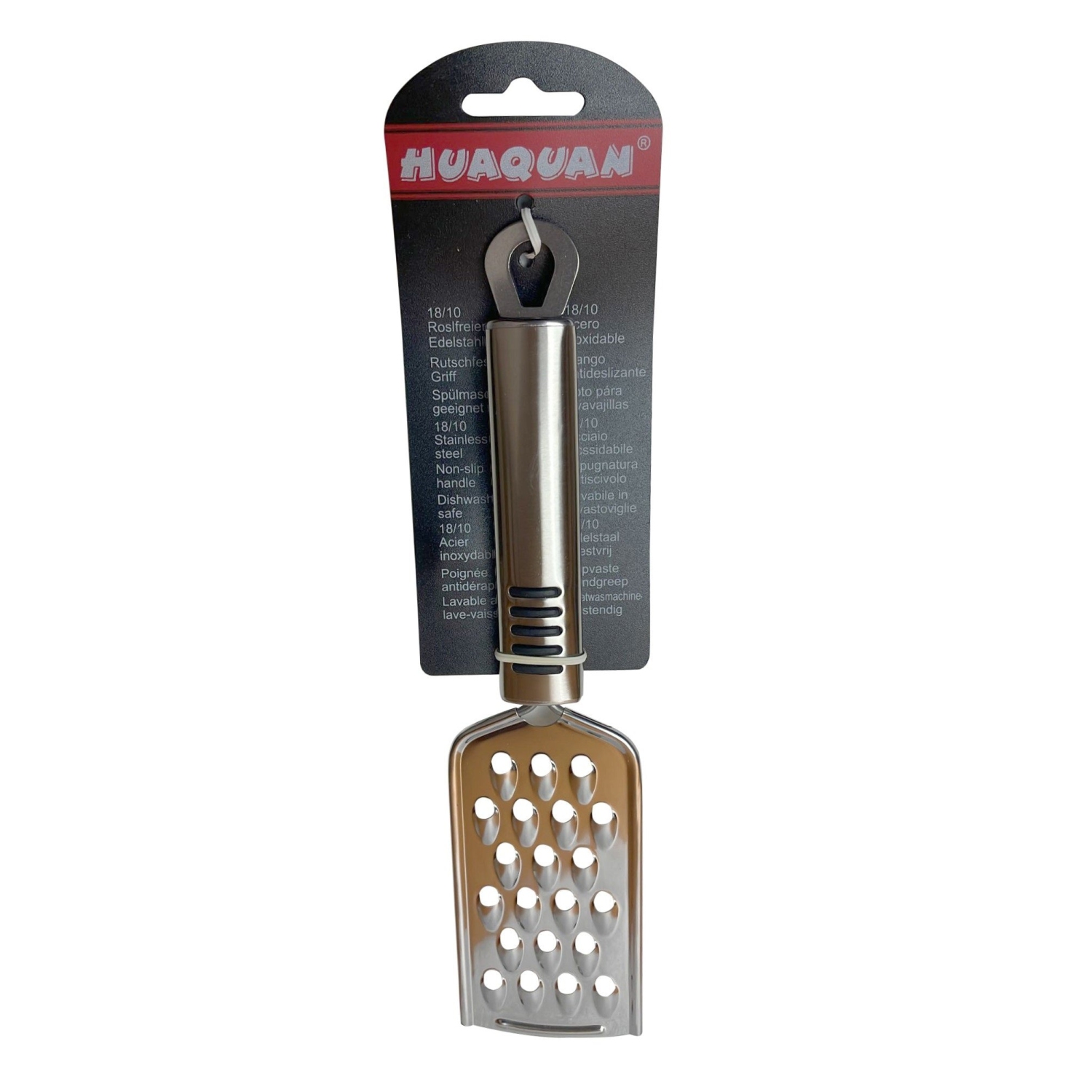 NAAV Stainless Steel Flat Standard Slot Hand Grater for Cheese and Vegetables.