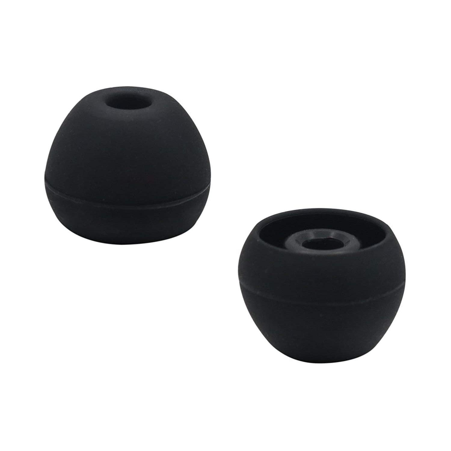 Replacement Ear Tips for Powerbeats Pro Headphone, 8 Pairs S M L D 4 Sizes Soft Silicone Earbud Tips, Fit