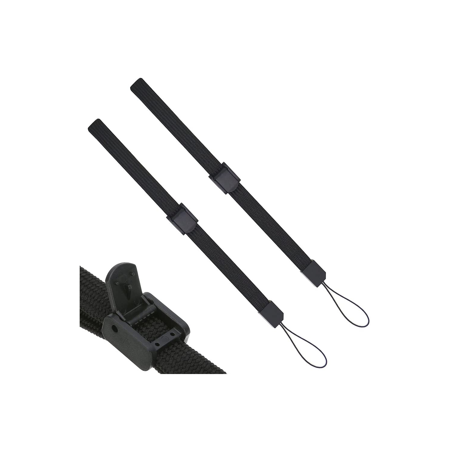 Dragonne, dragonne universelle, 2 bracelets avec dragonne et curseur ajustable pour télécommande Wii de Nintendo