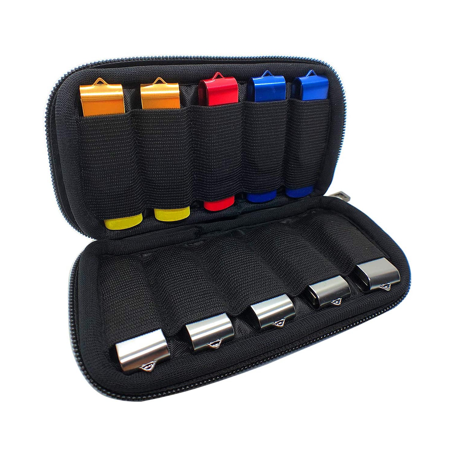 Storage Bag for USB Flash Drive, Portable Carrying Case, Electronic Accessories Organizer Holder
