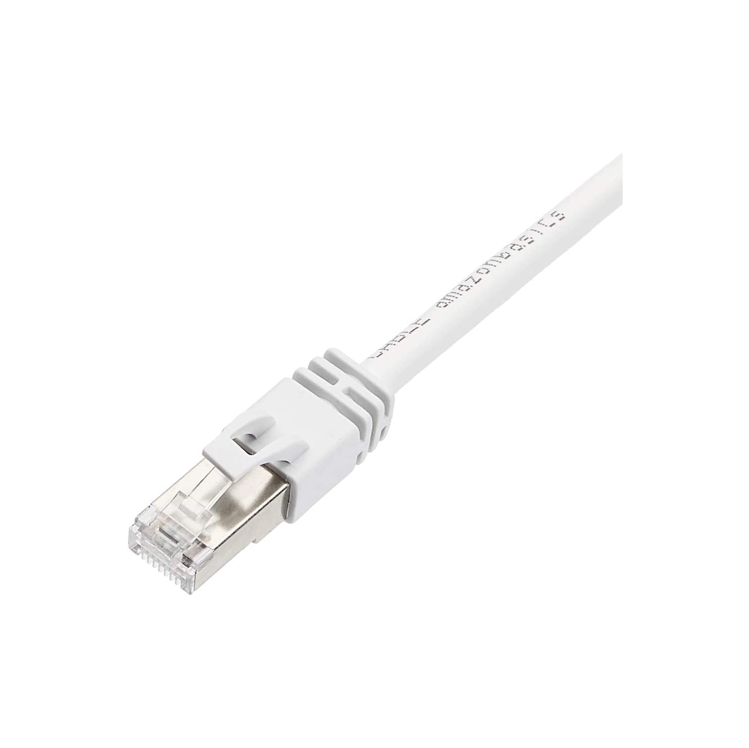 Cat 7 High-Speed Gigabit Ethernet Patch Internet Cable - White, 20 Foot