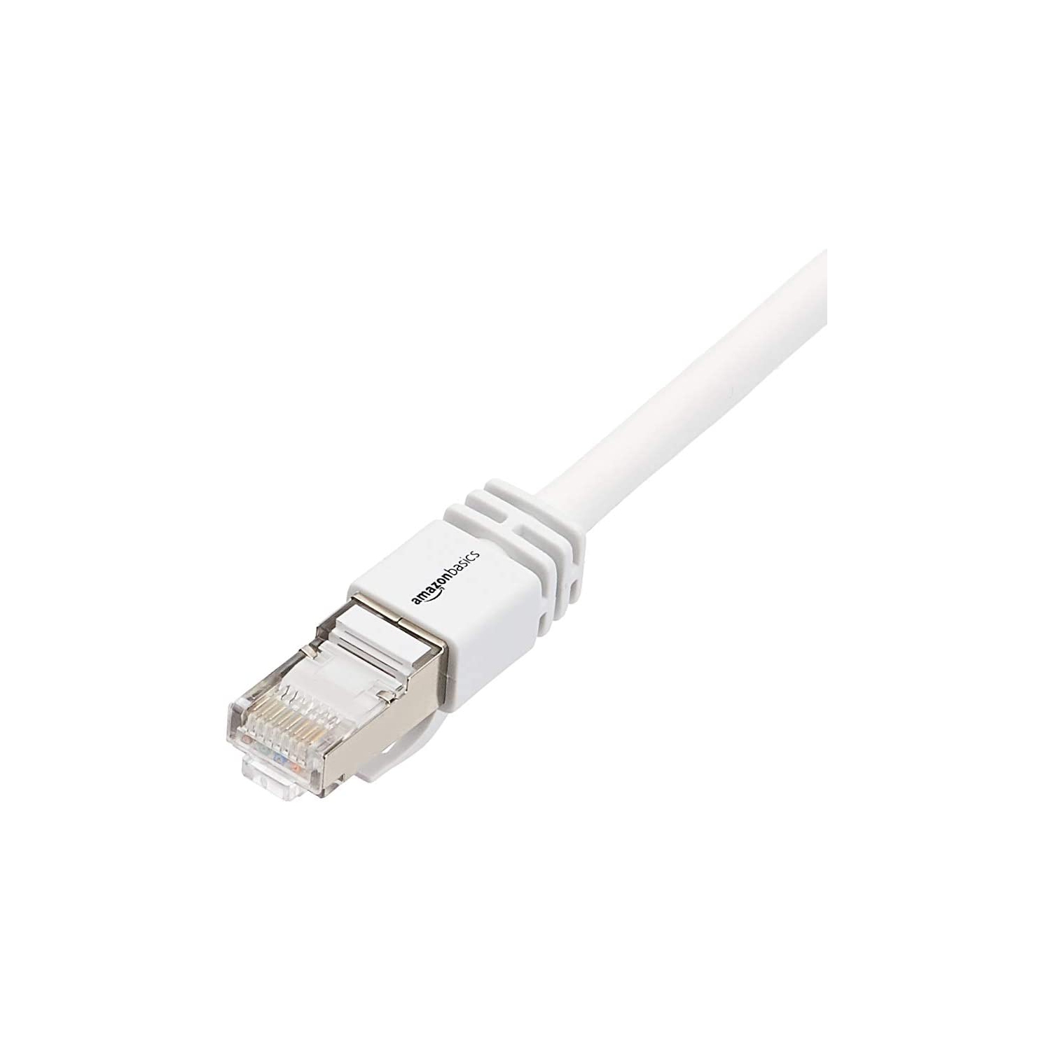 Cat 7 High-Speed Gigabit Ethernet Patch Internet Cable - White, 20 Foot