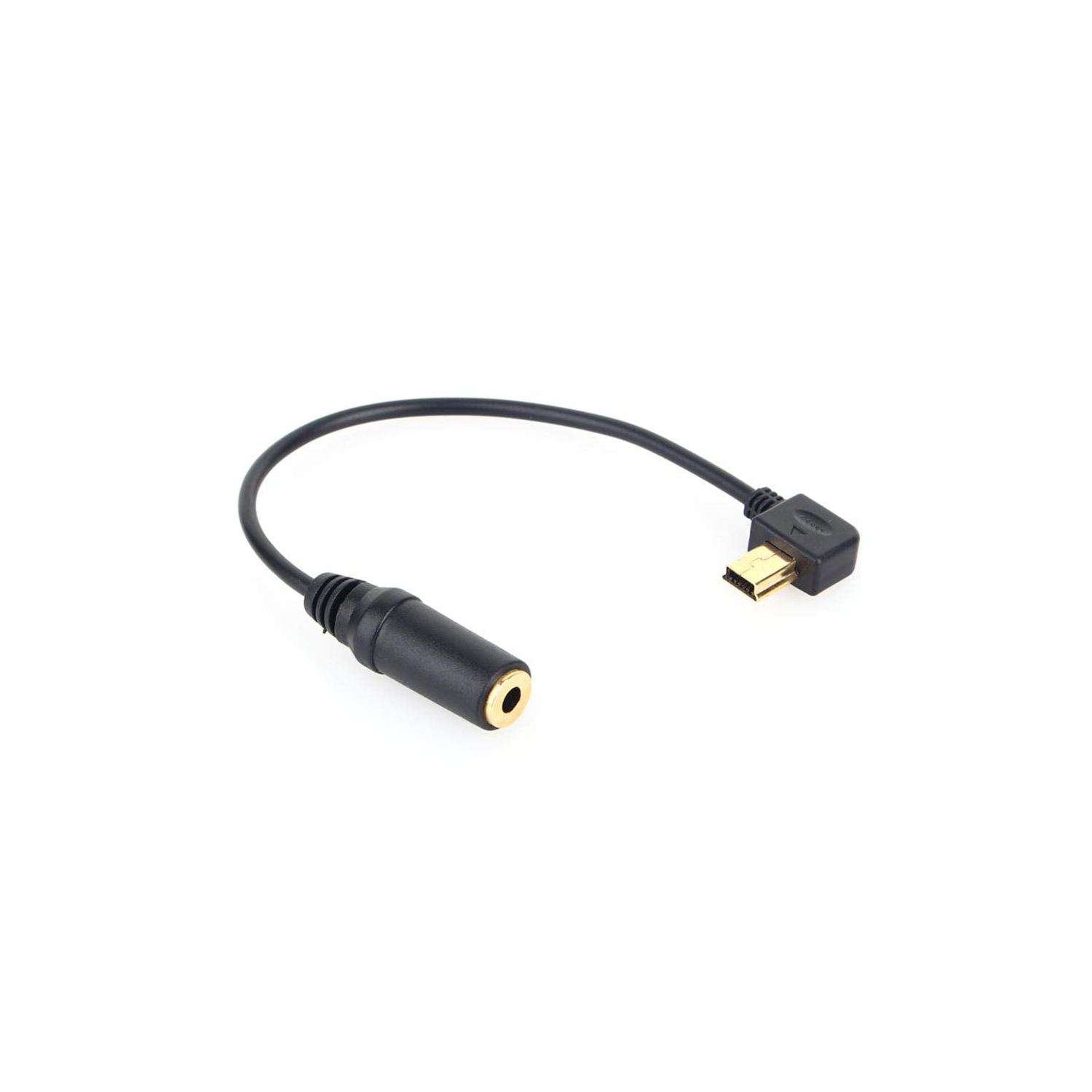 Microphone Audio Adapter, USB to 3.5mm Jack Audio Microphone MIC Link Adapter Connector Cable Wire for GoPro Hero 3 3+