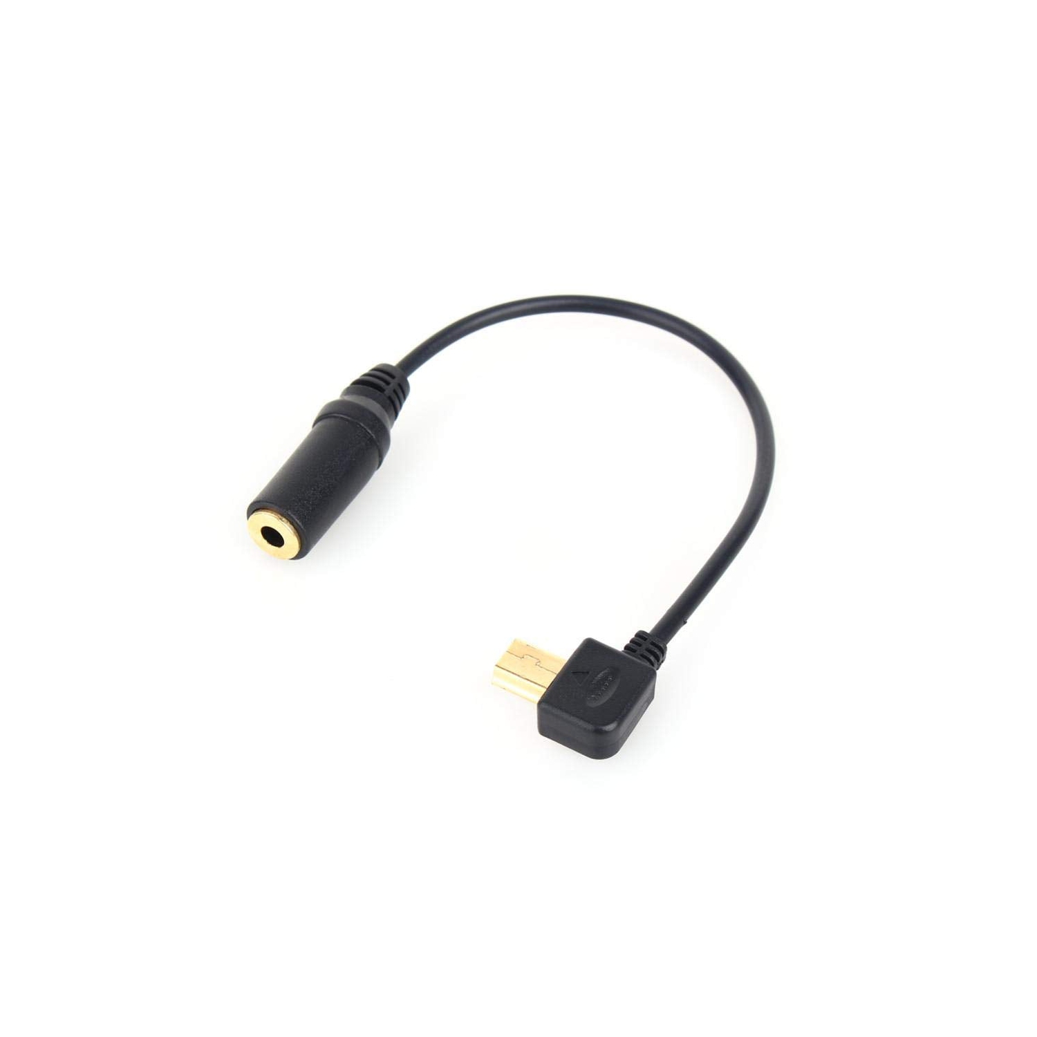 Microphone Audio Adapter, USB to 3.5mm Jack Audio Microphone MIC Link Adapter Connector Cable Wire for GoPro Hero 3 3+