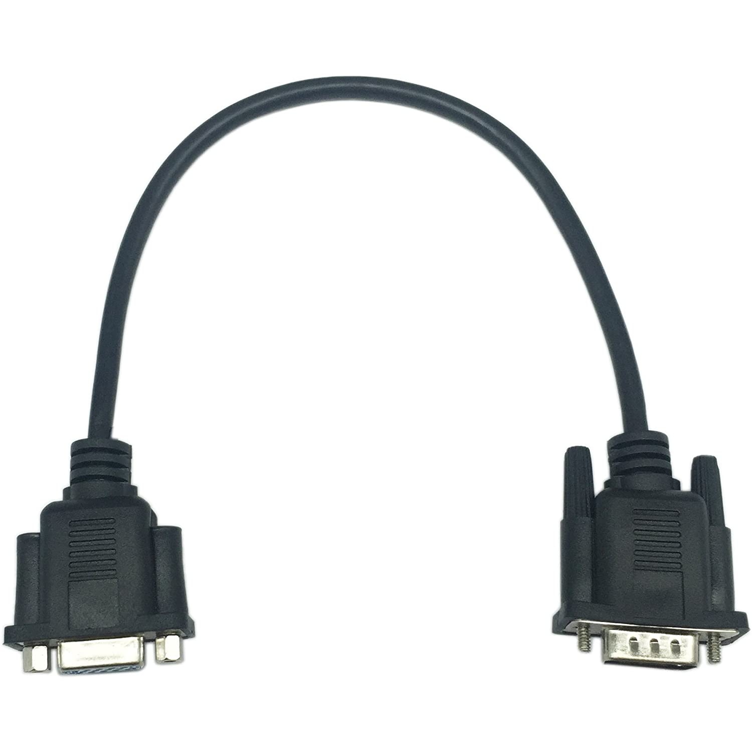 1ft VGA SVGA 15 Pin HD15 Male to Female Adapter Video Monitor Extension Cable for PC Laptop TV Porjector(mf)