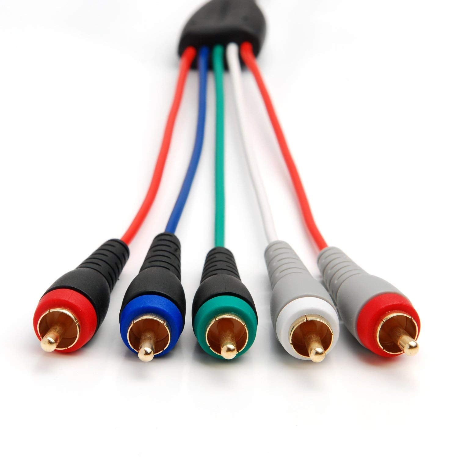 Câble vidéo en composantes avec audio - compatible avec les lecteurs DVD