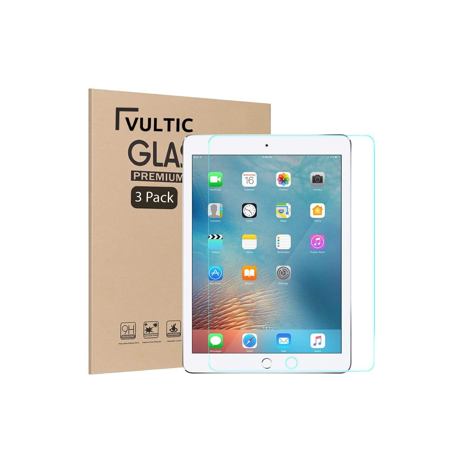 iPad Air 3 / Pro 10.5 (2017) Screen Protector Tempered Glass Film Cover for Apple iPad Air 3 (2019)