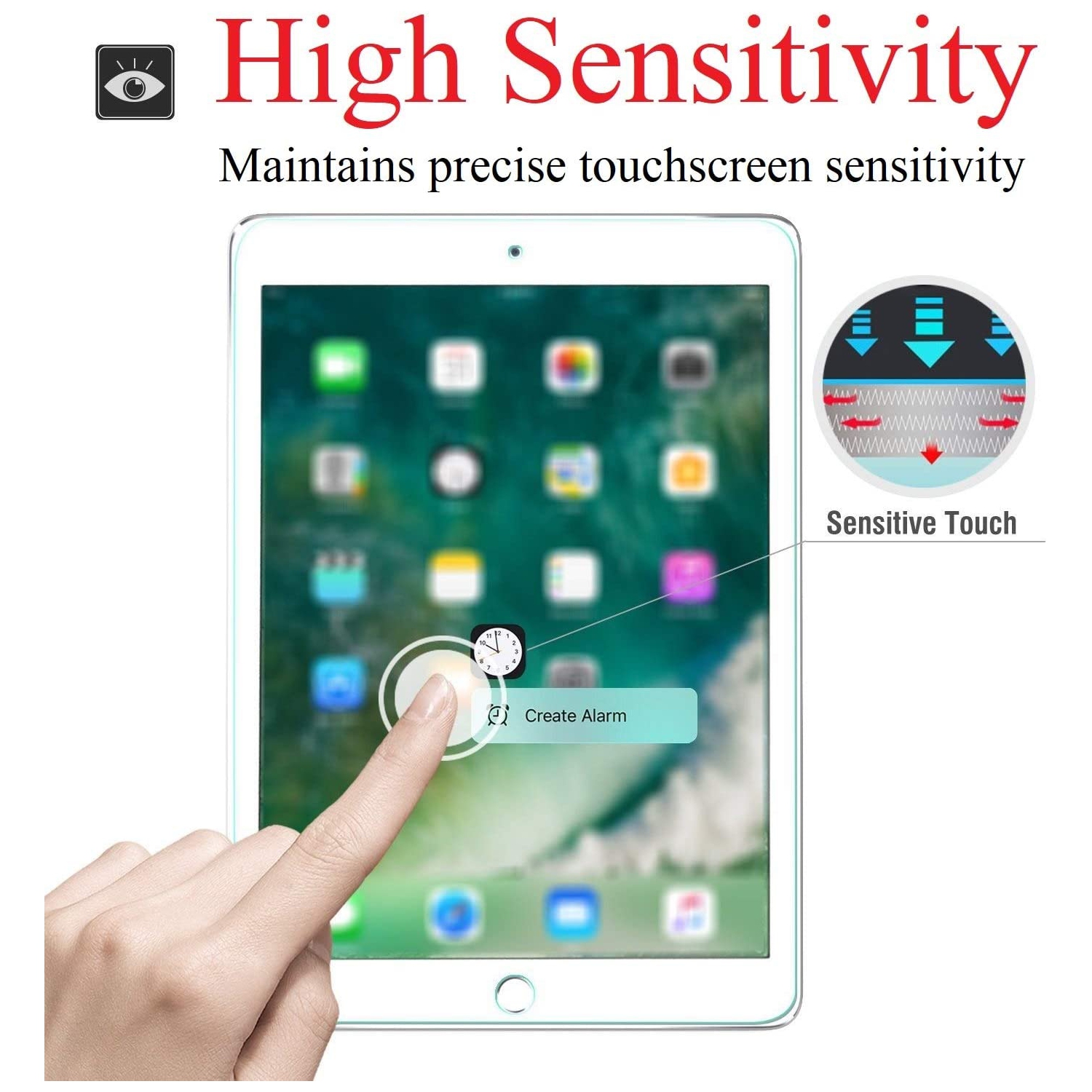 iPad Air 3 / Pro 10.5 (2017) Screen Protector Tempered Glass Film Cover for Apple iPad Air 3 (2019)