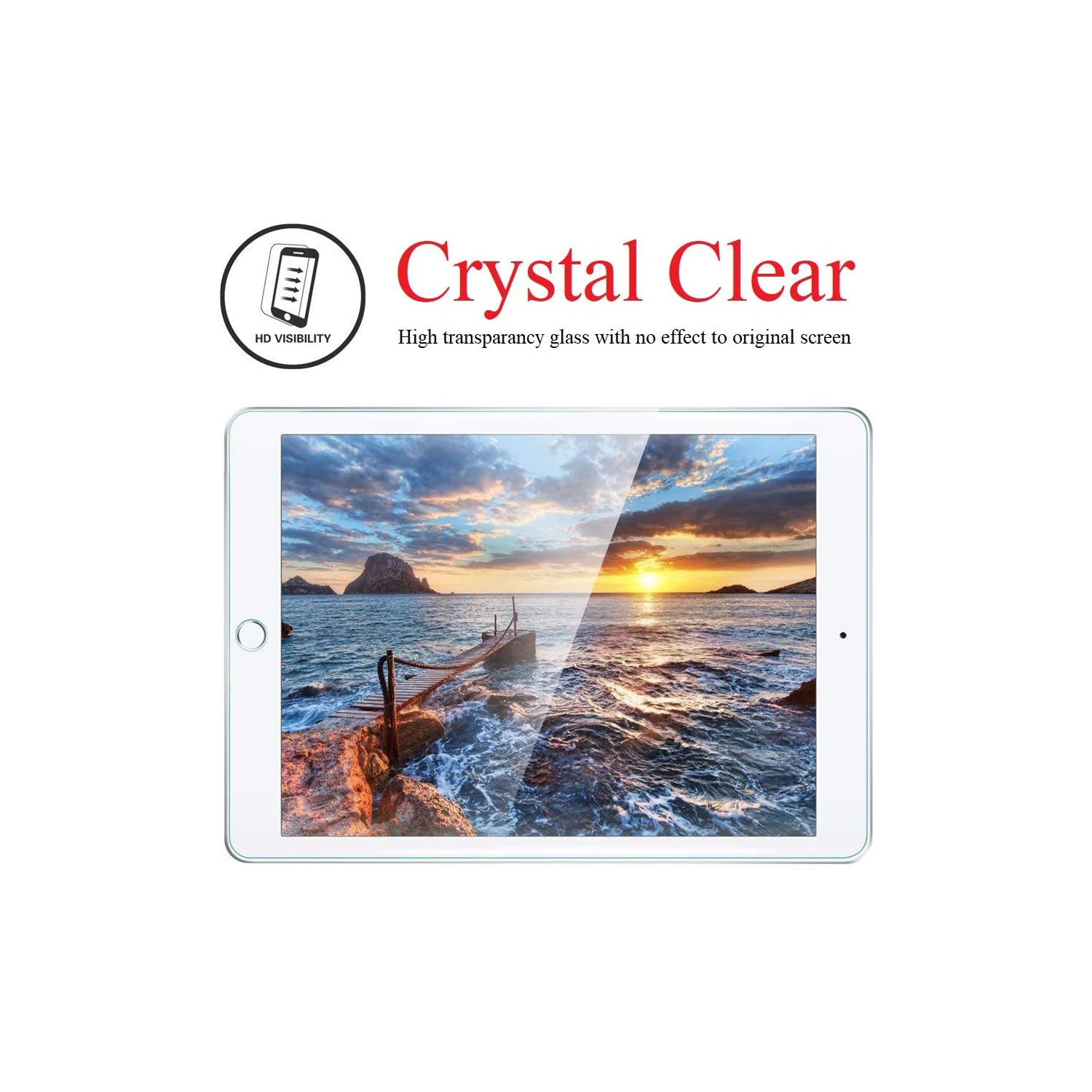 iPad Air 3 / Pro 10.5 (2017) Screen Protector Tempered Glass Film Cover for Apple iPad Air 3 (2019)