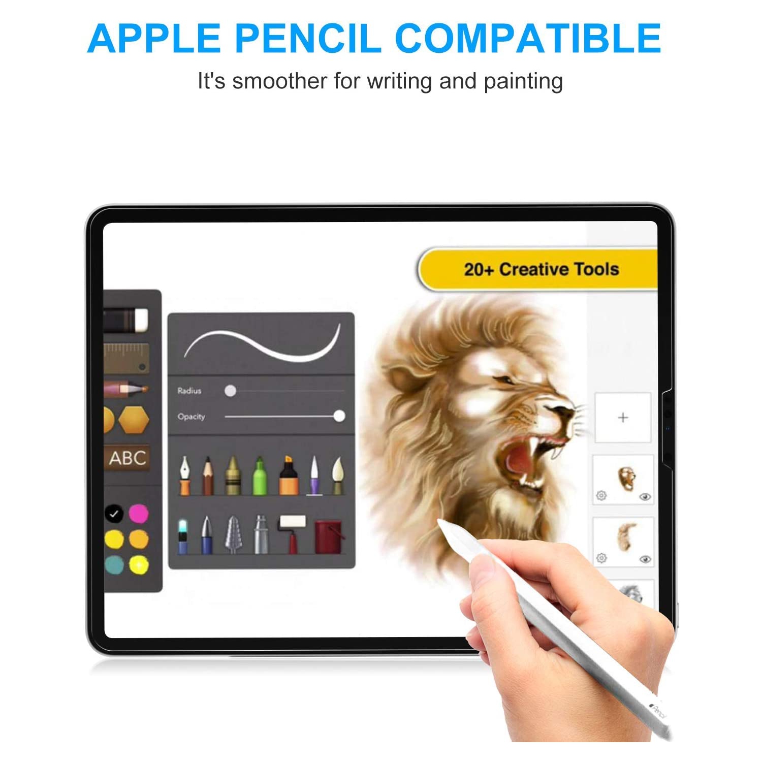 iPad Air 4 / Pro 11 (2018/2020/2021) Screen Protector Tempered Glass Film Cover for Apple iPad Air 4th