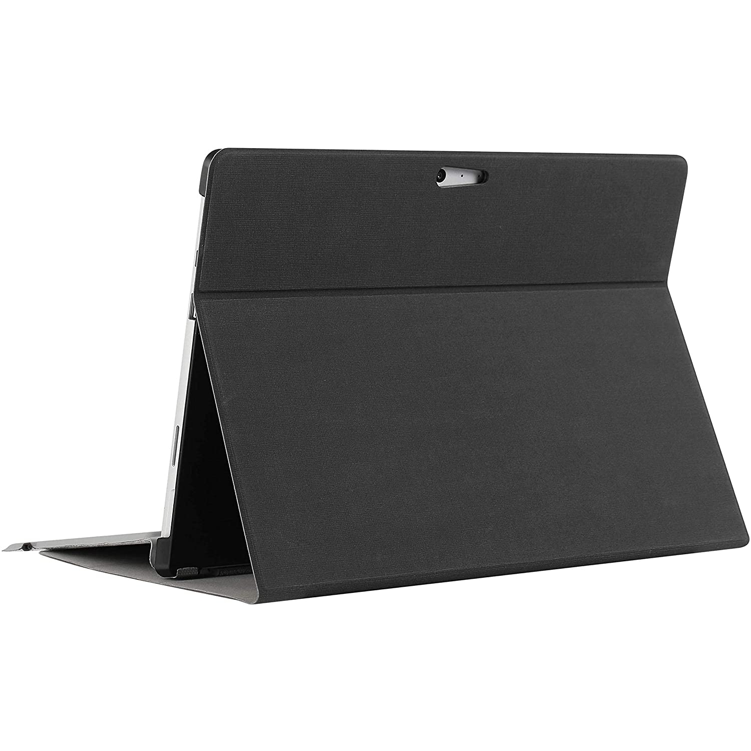 New Surface Pro Protective Case Kit + [Tempered Glass Screen Protector], Folio Stand/Shock